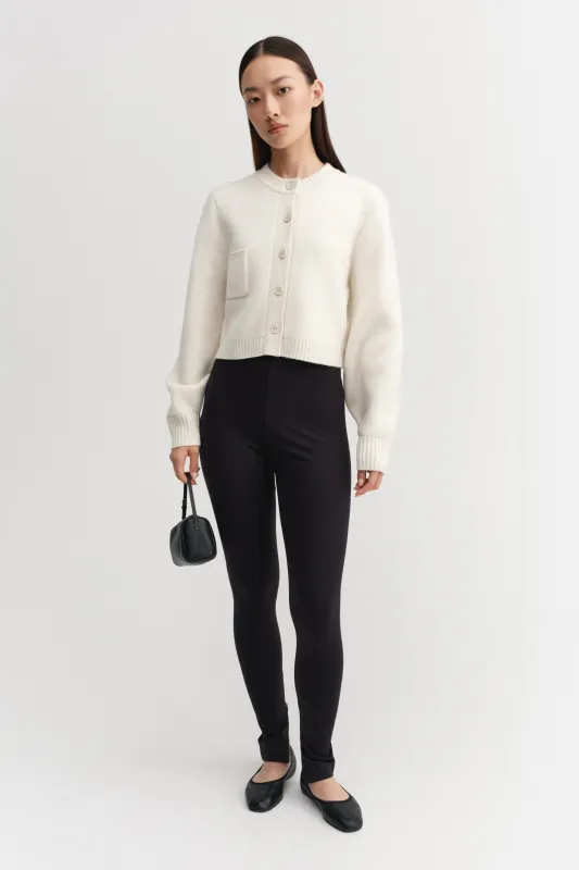 Zozo cardigan, cream made by Almada Label