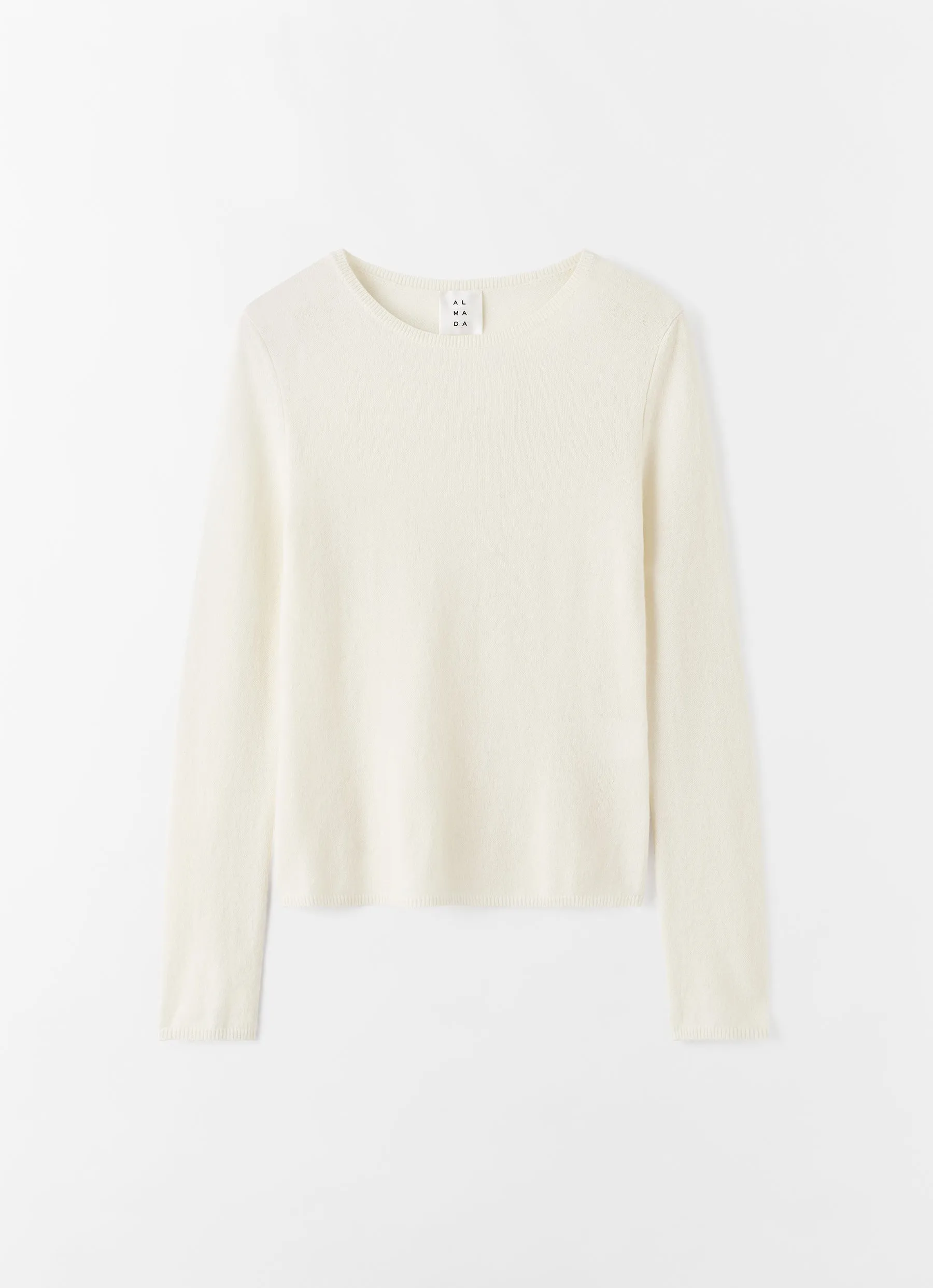 Awa Crewneck Sweater, cream sold by Almada Label product image thumbnail 5