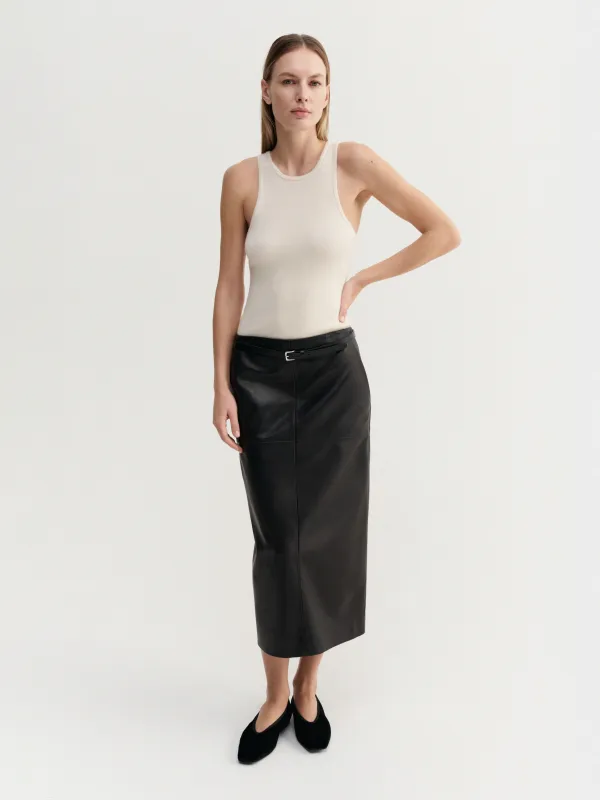 Luna Tank Top, cream made by Almada Label