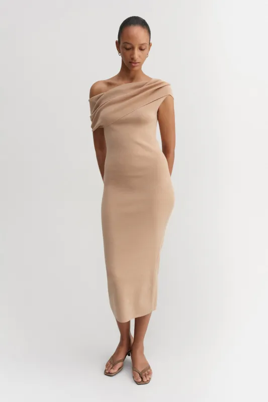 Pippin Dress, sand made by Almada Label