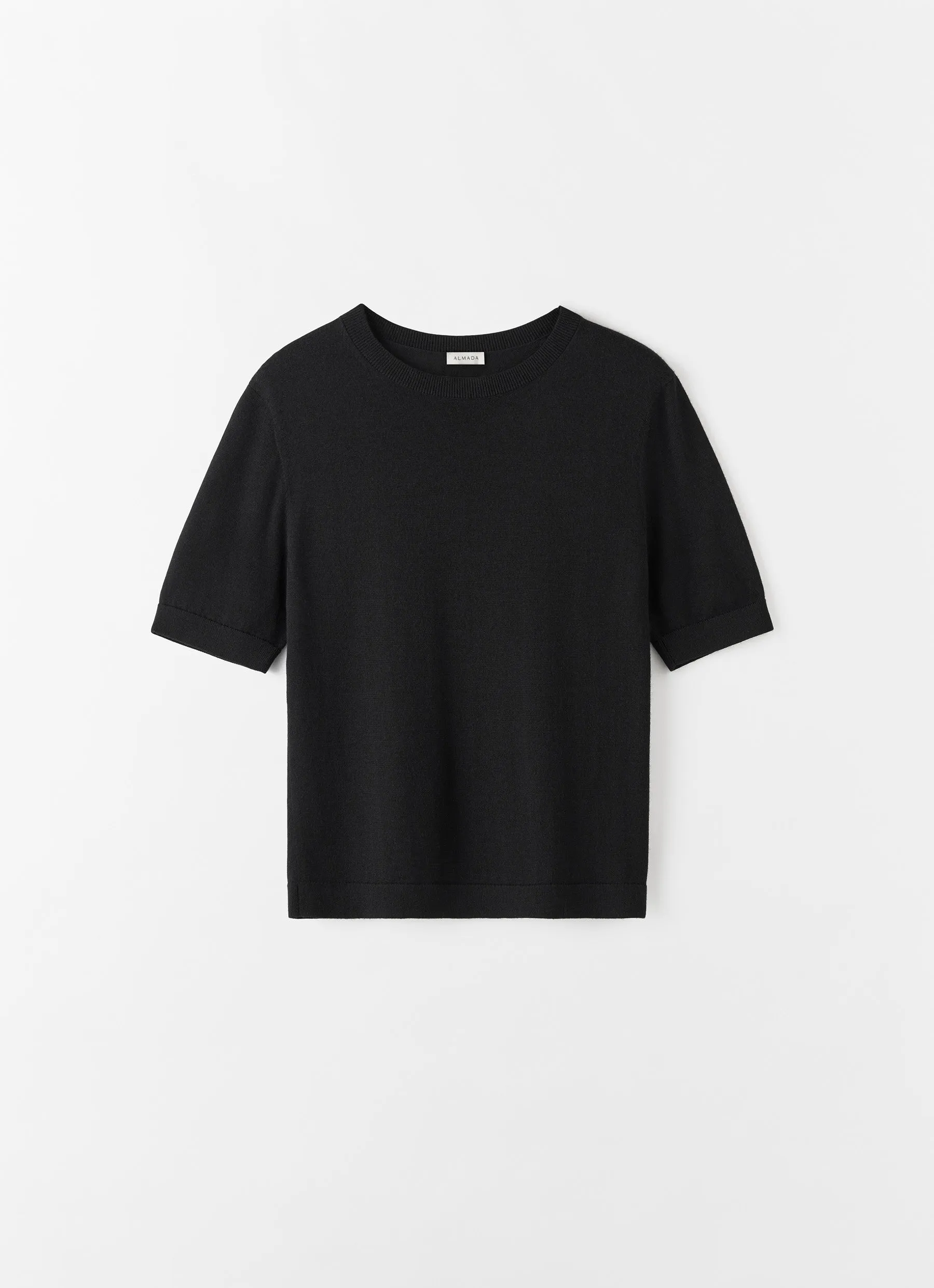 Paloma T-shirt, black sold by Almada Label product image thumbnail 5