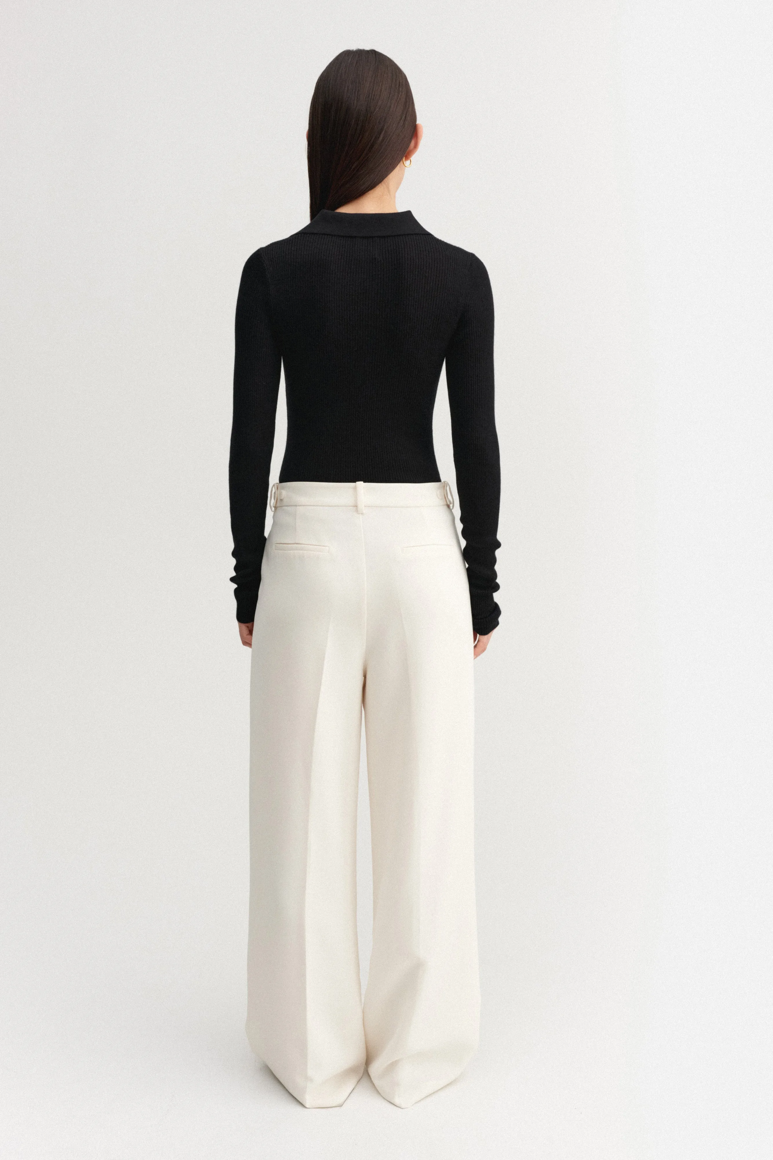 Jules Rib Top, black sold by Almada Label product image thumbnail 3