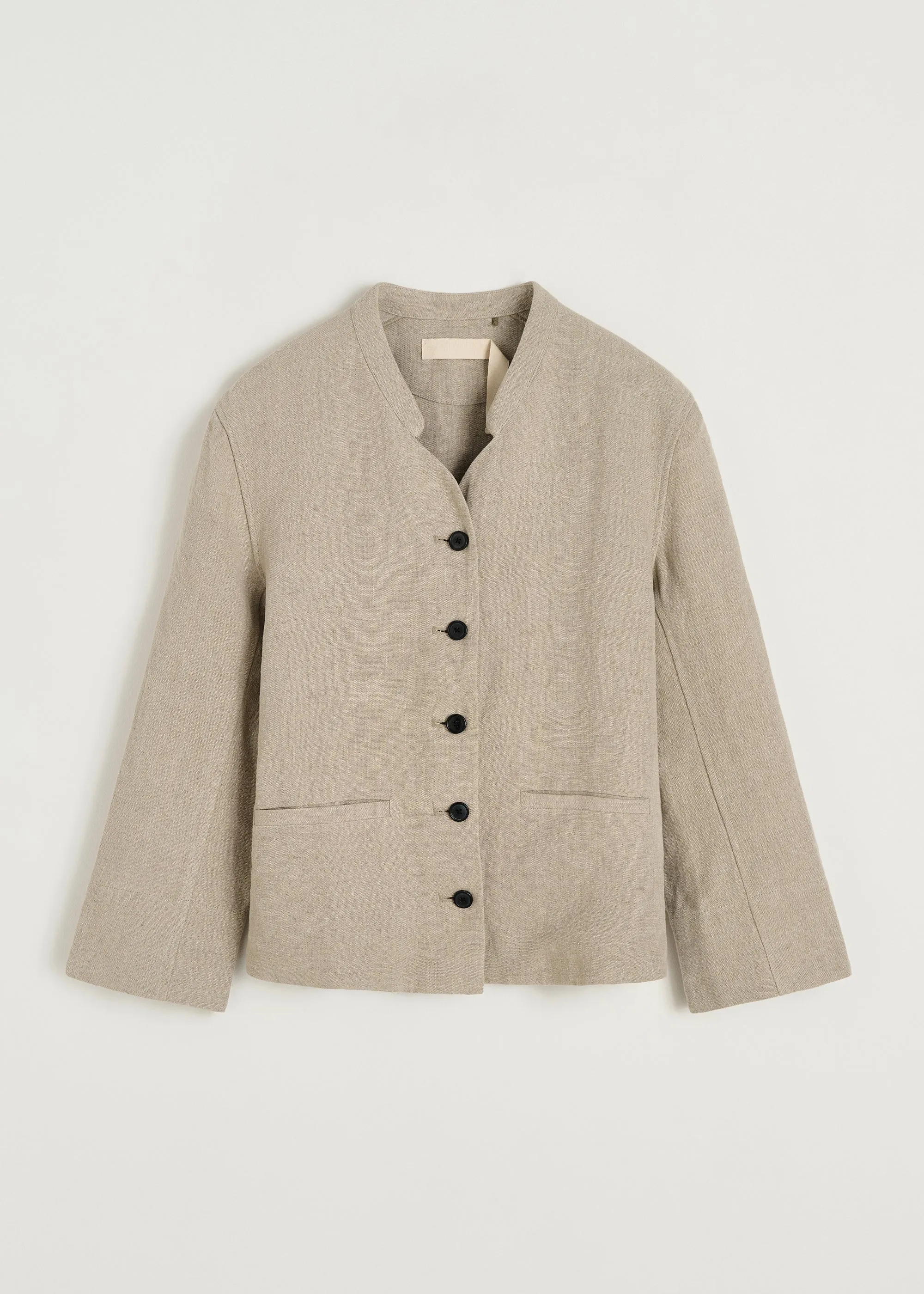 Angela jacket heavy linen | Pure Natural sold by aiayu product image thumbnail 2