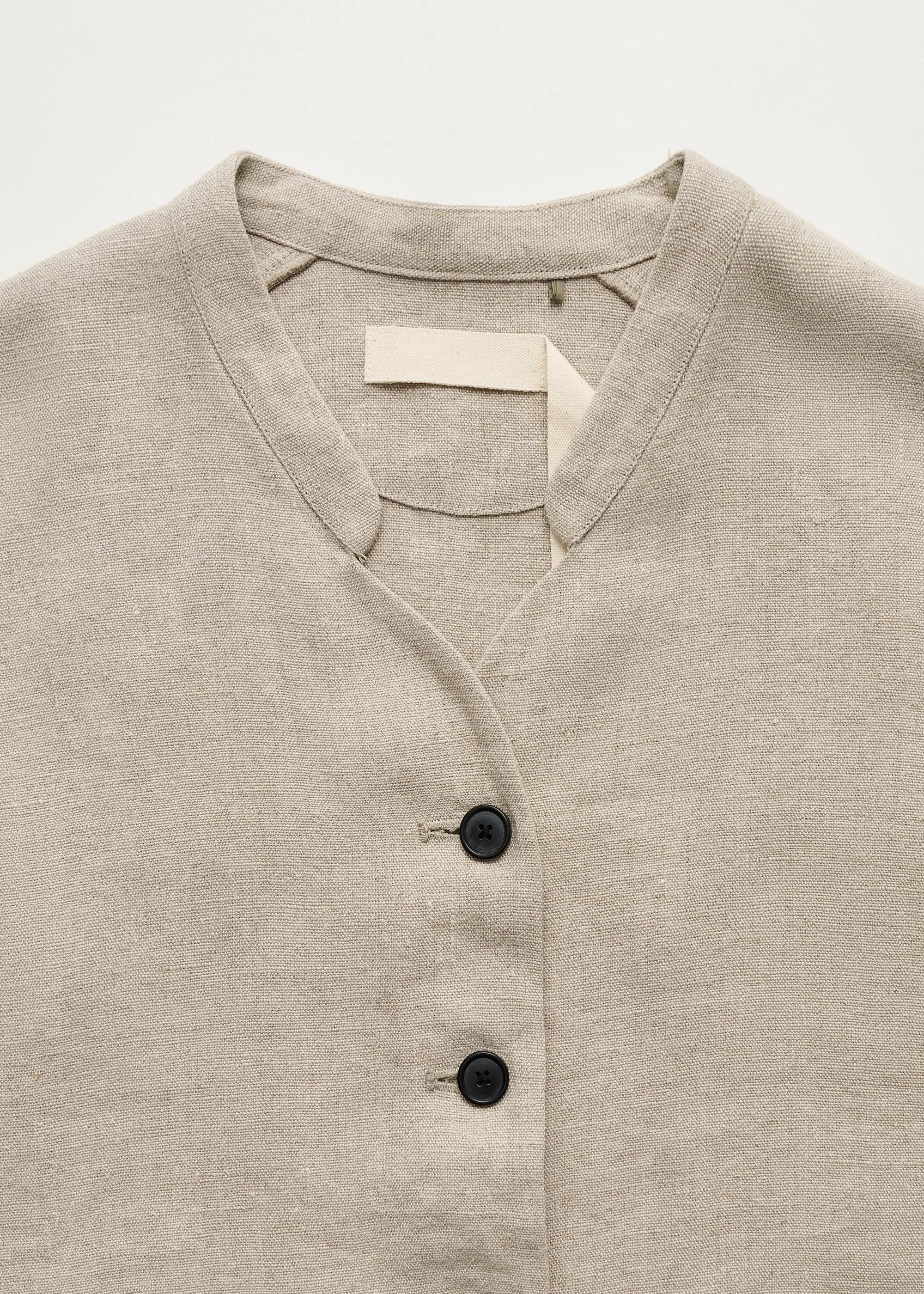 Angela jacket heavy linen | Pure Natural sold by aiayu product image thumbnail 5