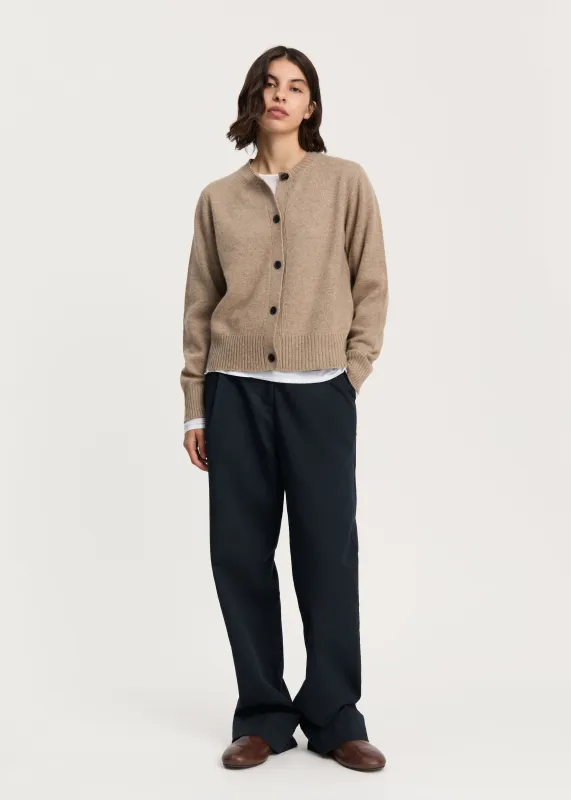 Ingolf cardigan – cashmere | Pure Grain made by aiayu