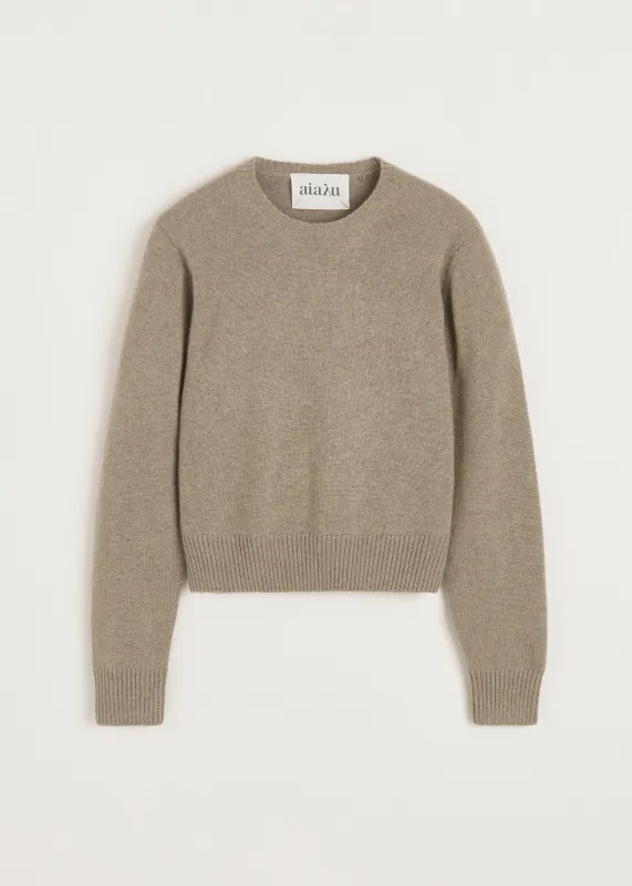 Inga sweater – cashmere | Pure Grain made by aiayu