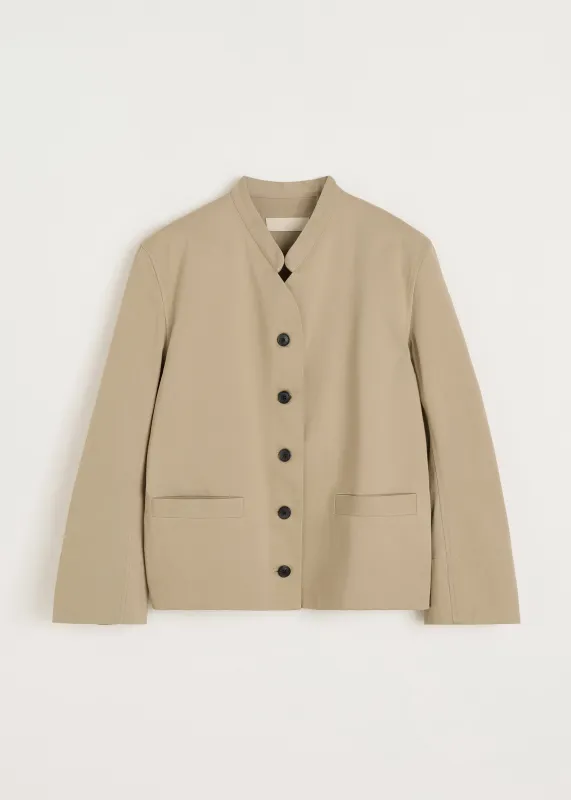 Angela jacket twill | Semolina made by aiayu