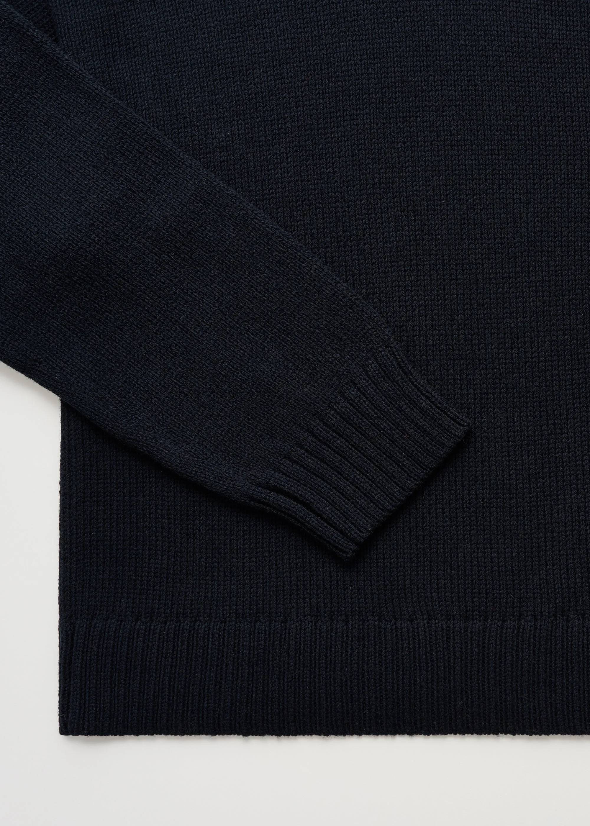 Farah sweater – highland wool | Black Navy sold by aiayu product image thumbnail 4