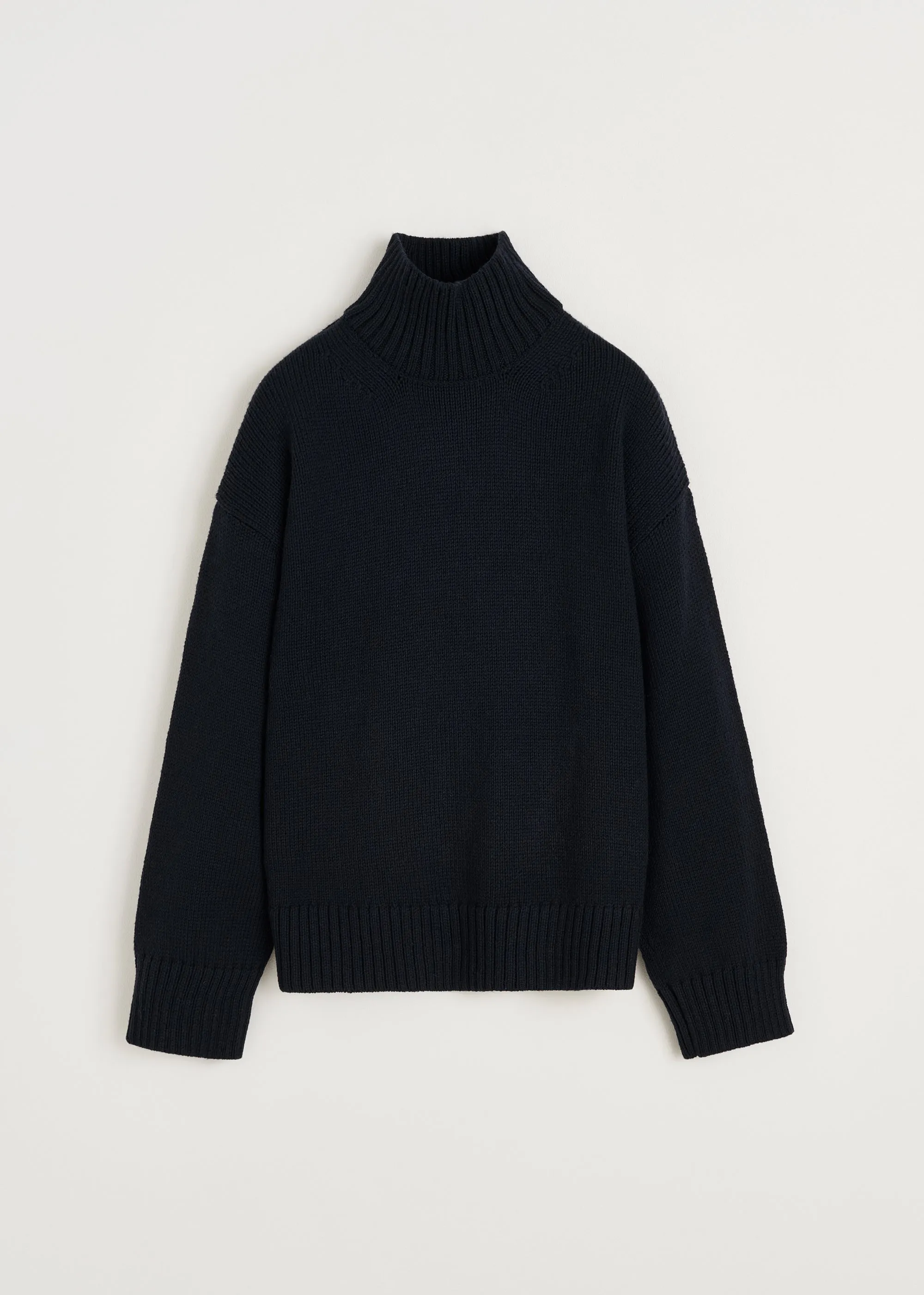 Farah sweater – highland wool | Black Navy sold by aiayu