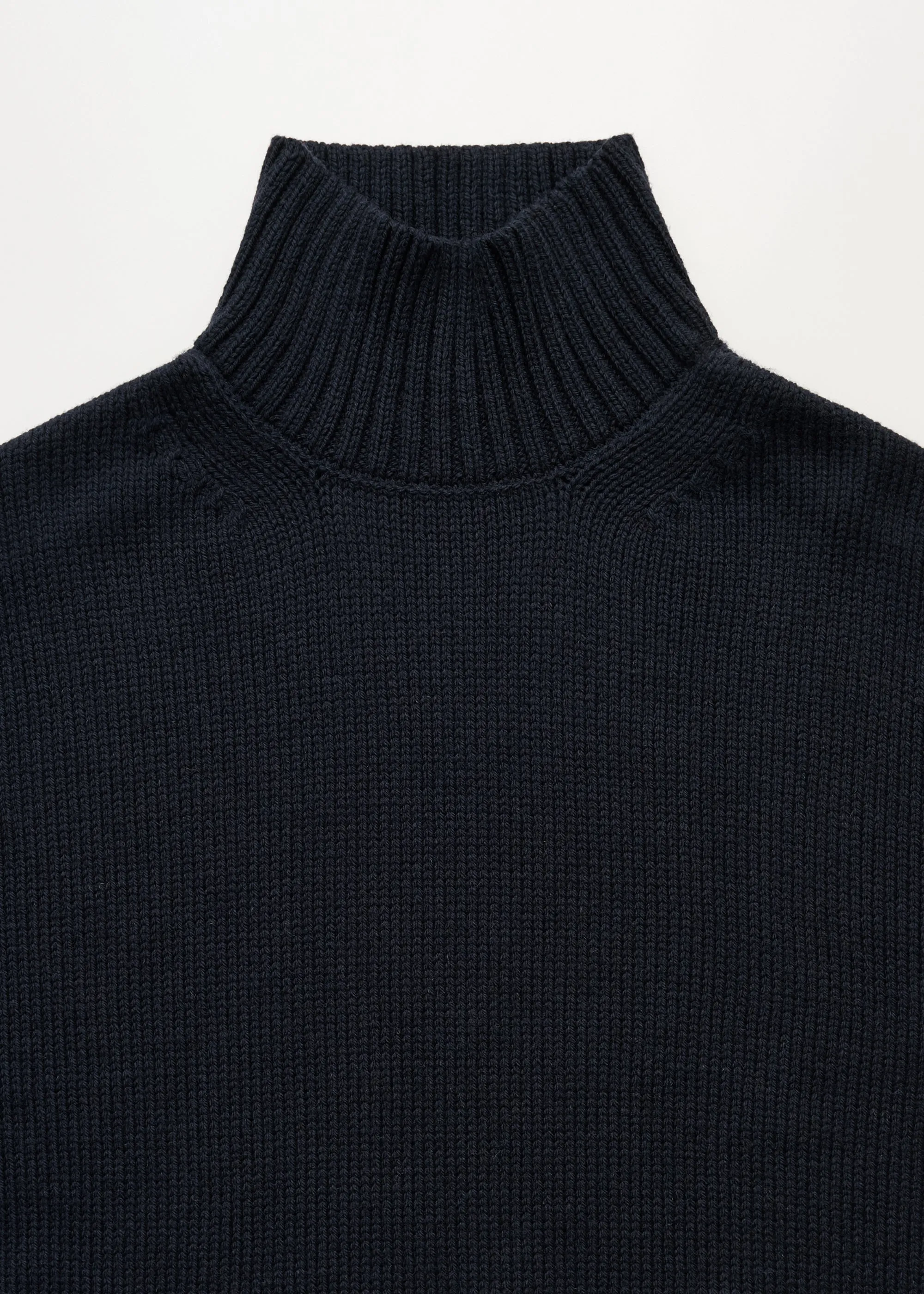 Farah sweater – highland wool | Black Navy sold by aiayu product image thumbnail 3