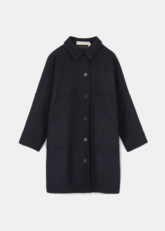 Jada coat – loden | Navy made by aiayu