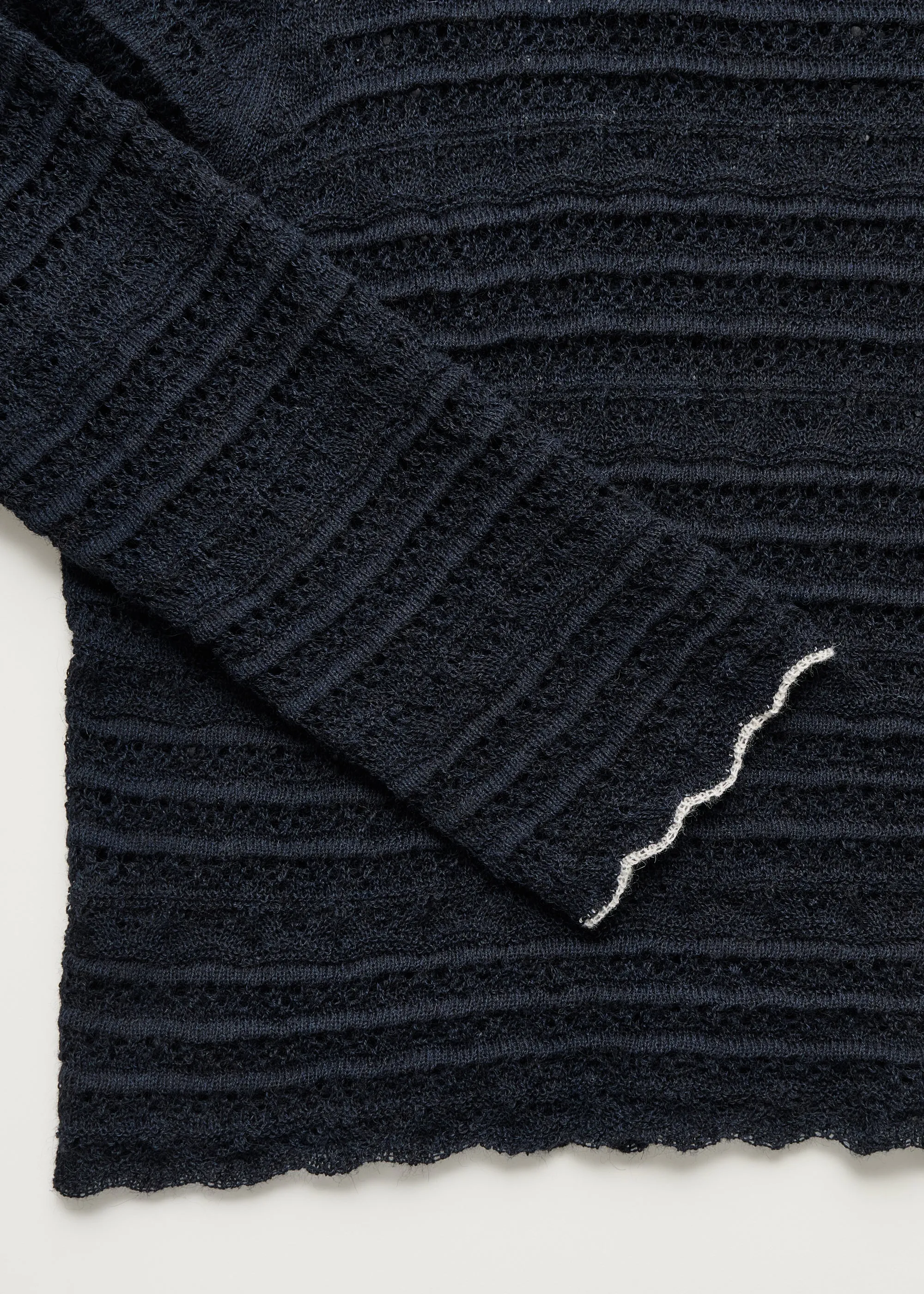 Ramon blouse – llama | Black Navy sold by aiayu product image thumbnail 5