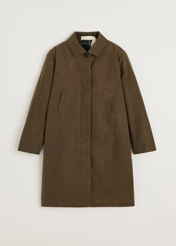 Noor coat – oilskin | Bark made by aiayu