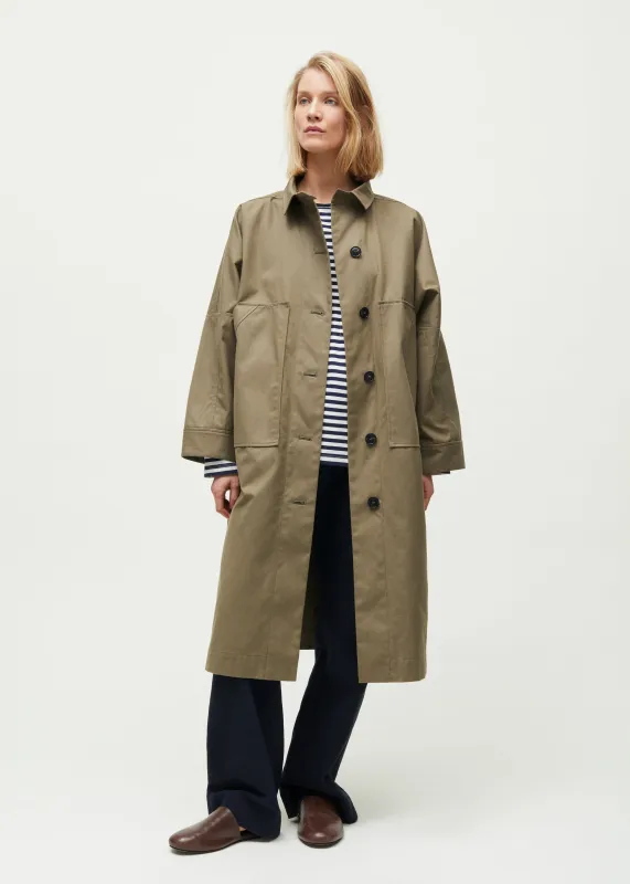 Jean coat – ventile | Vintage Army made by aiayu