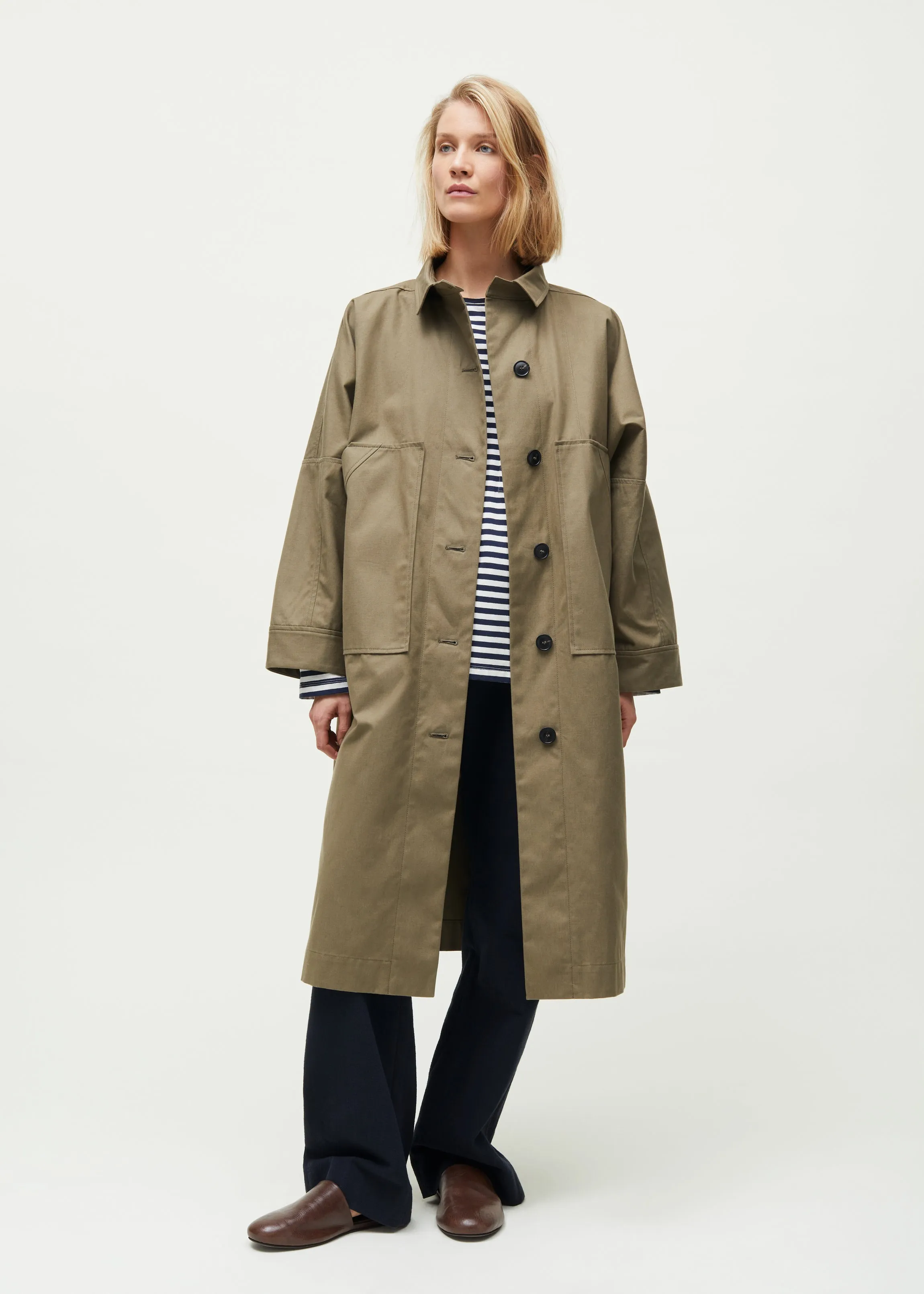 Jean coat – ventile | Vintage Army sold by aiayu