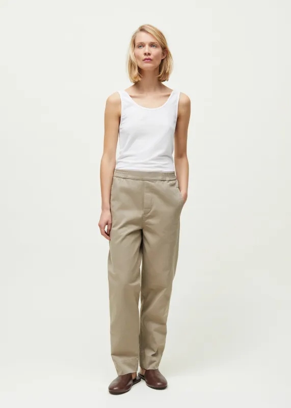 Coco pant twill | Light Vintage Army made by aiayu