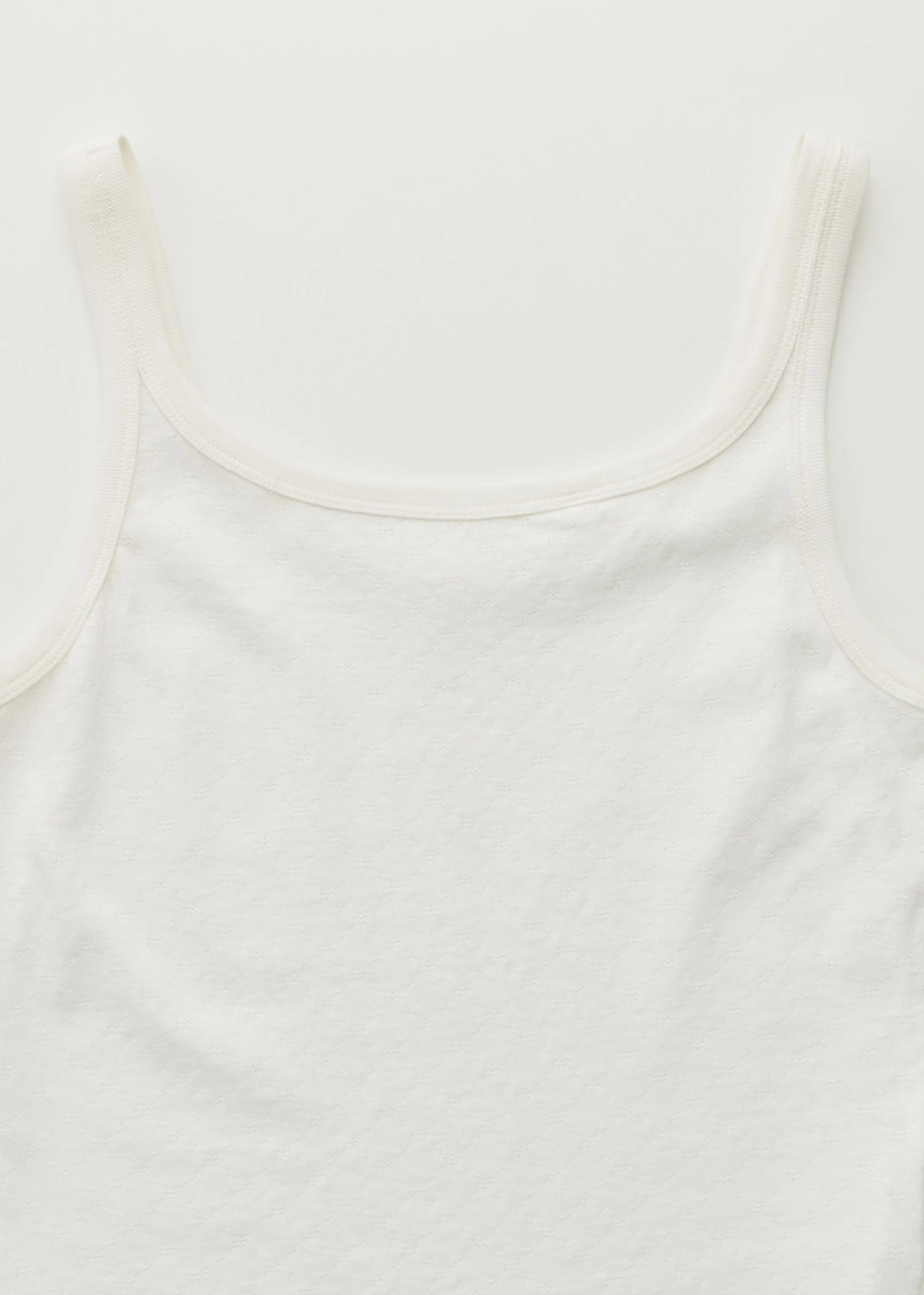 Messhu tank | Pure Ecru sold by aiayu product image thumbnail 3