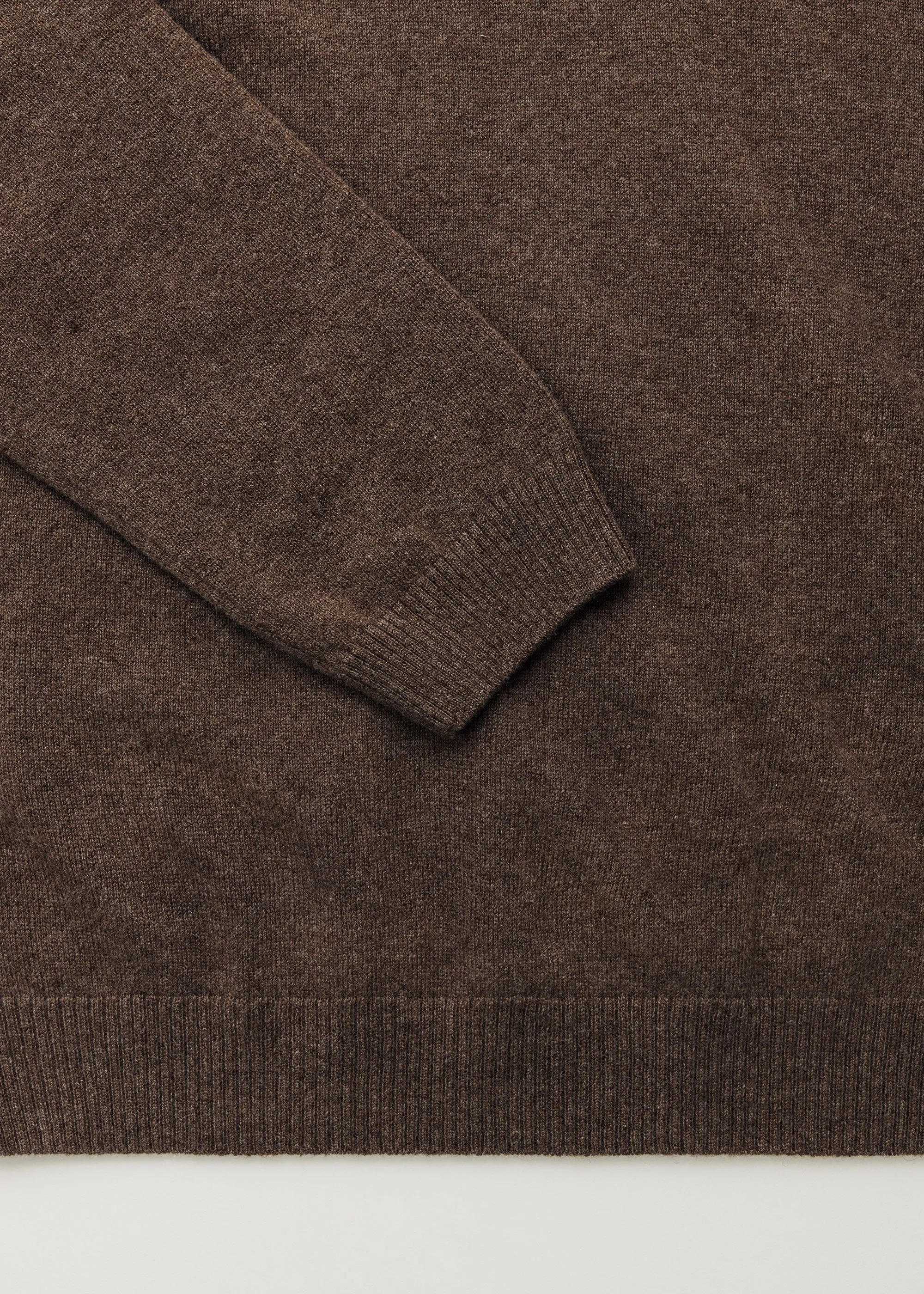 Leonardo sweater – cashmere | Pure Dark Brown sold by aiayu product image thumbnail 4