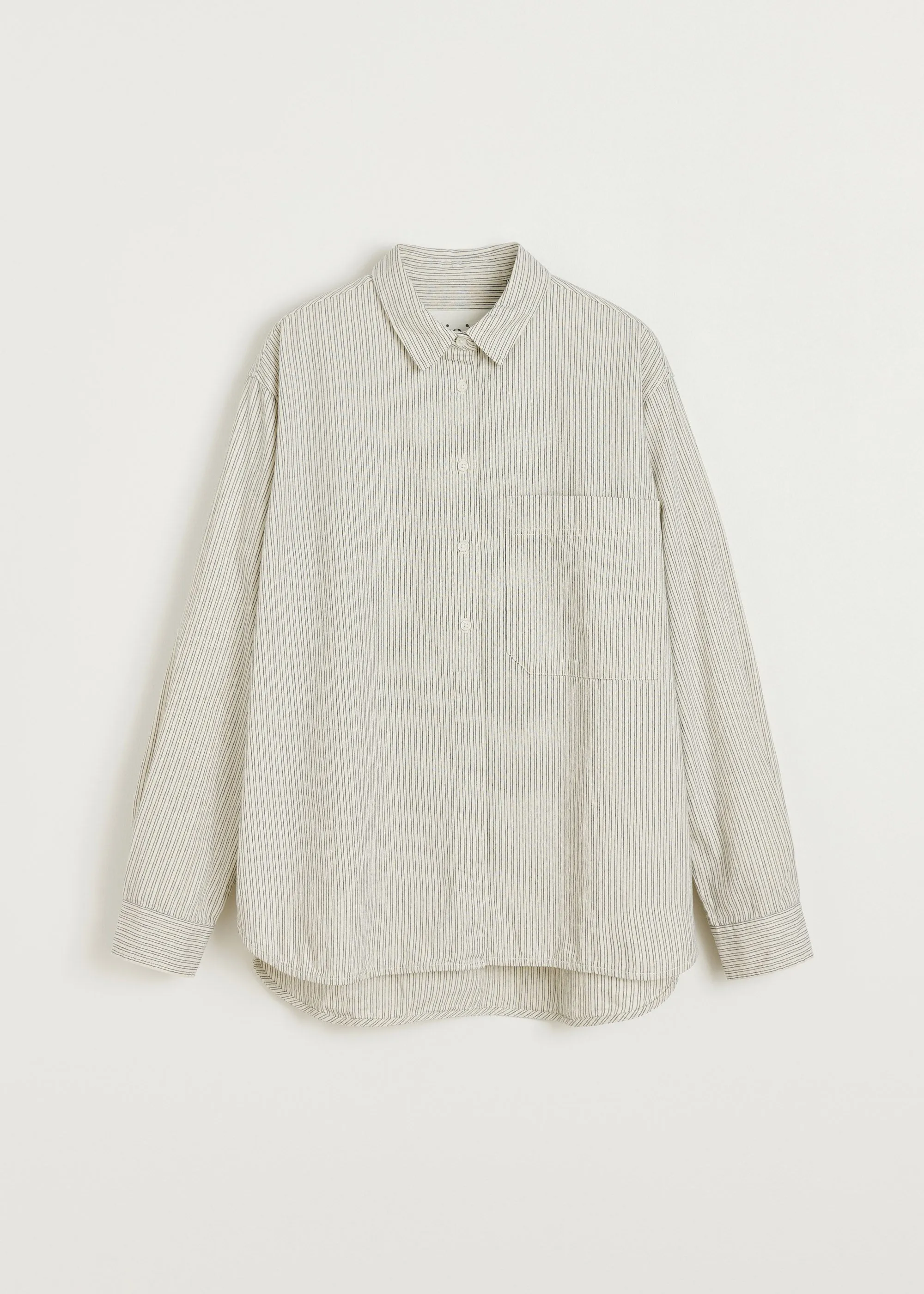 Lynette shirt striped | Night Sky sold by aiayu