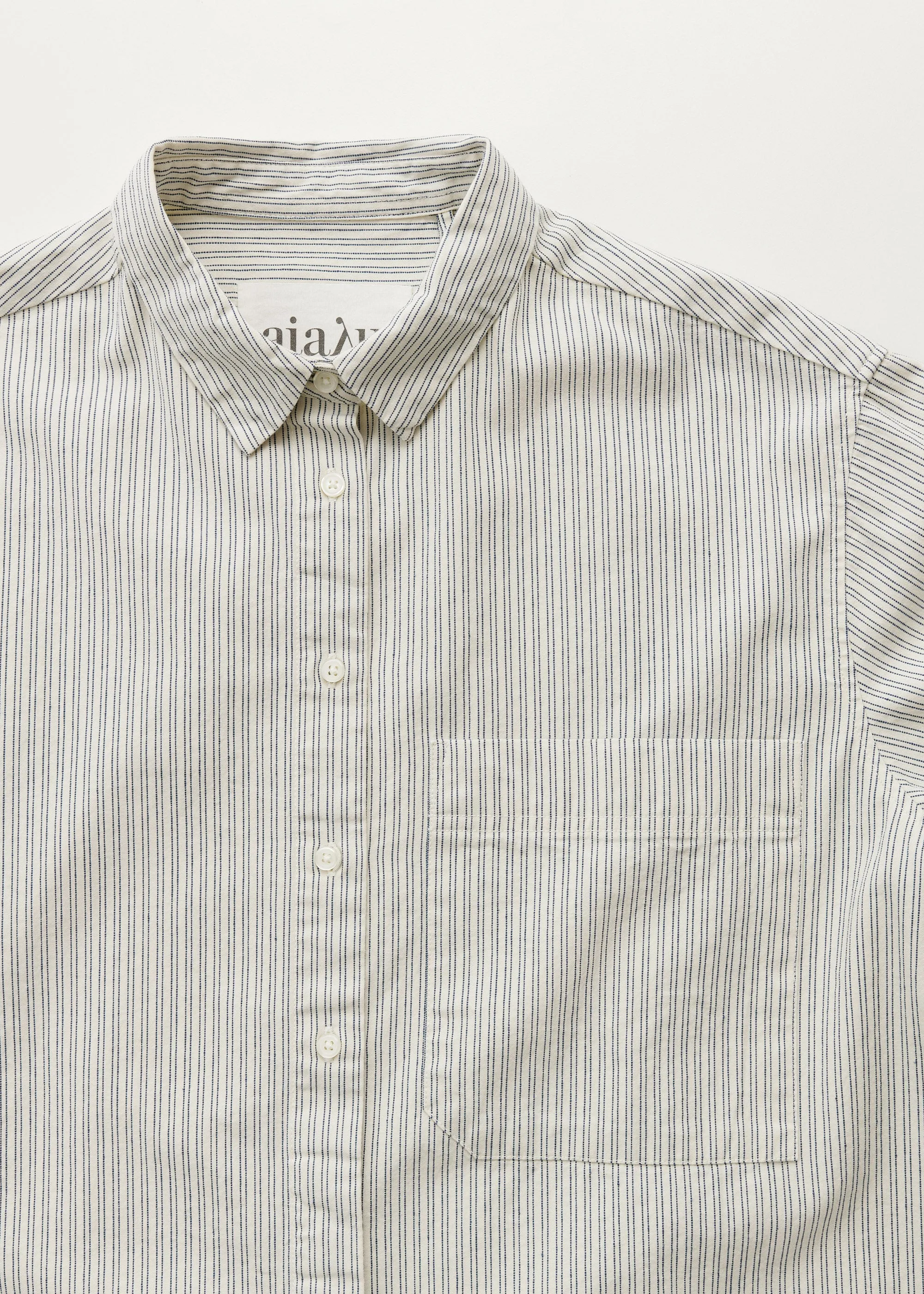 Lynette shirt striped | Night Sky sold by aiayu product image thumbnail 3