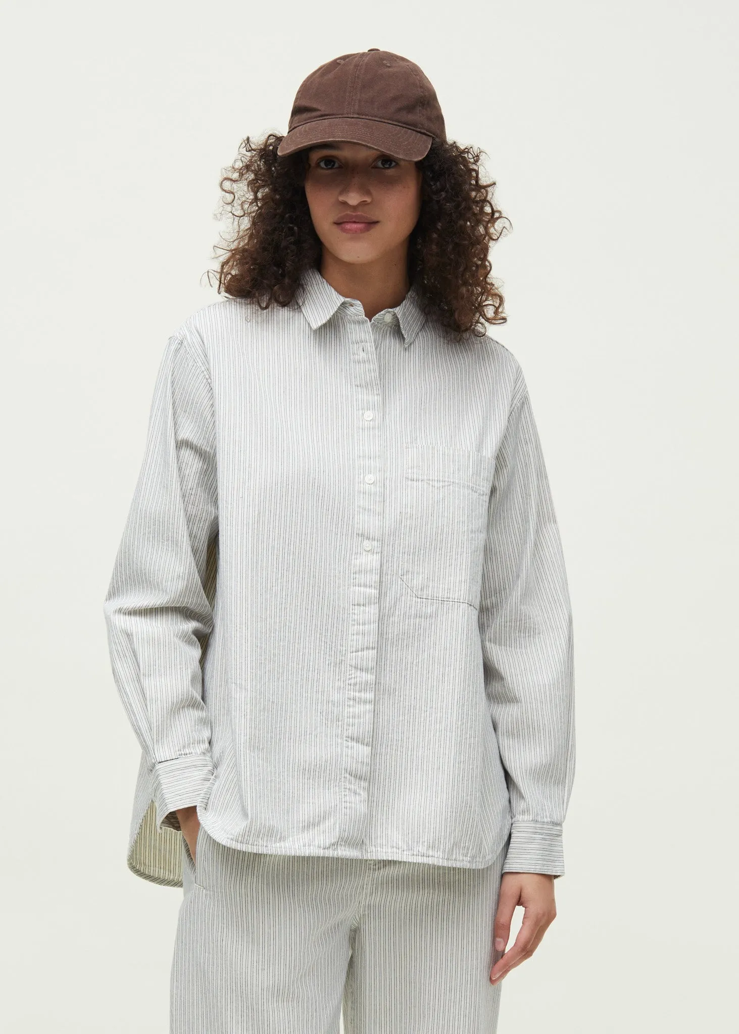 Lynette shirt striped | Night Sky sold by aiayu product image thumbnail 2