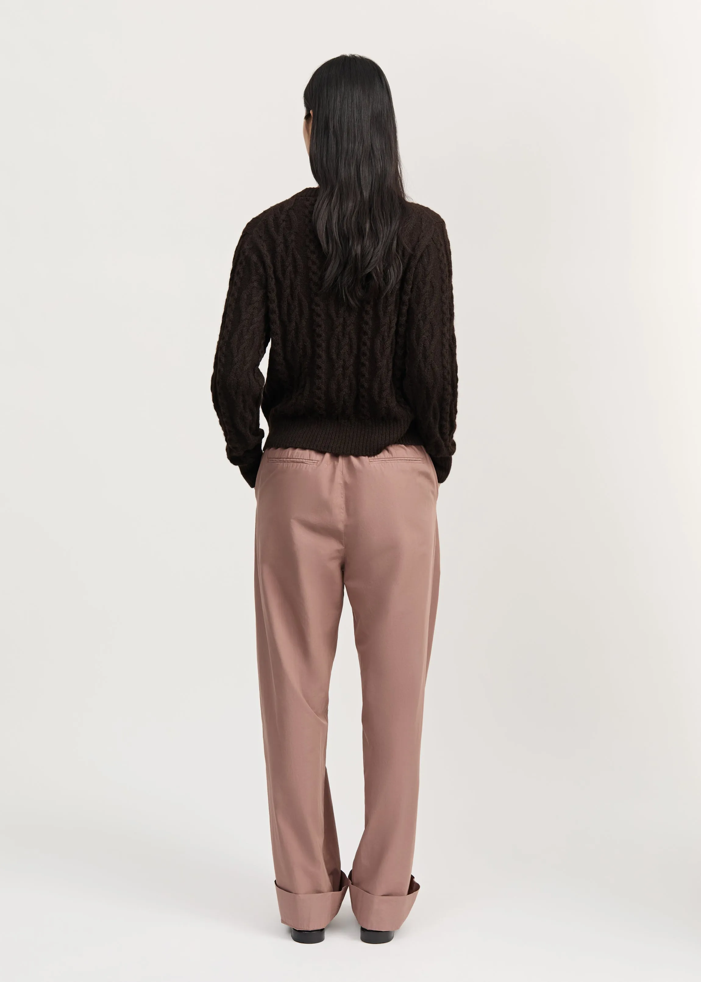 Billy pant zip poplin | Desert blush sold by aiayu product image thumbnail 4