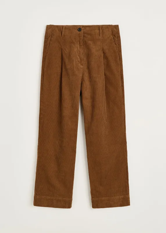 Toto pant corduroy | Cognac made by aiayu