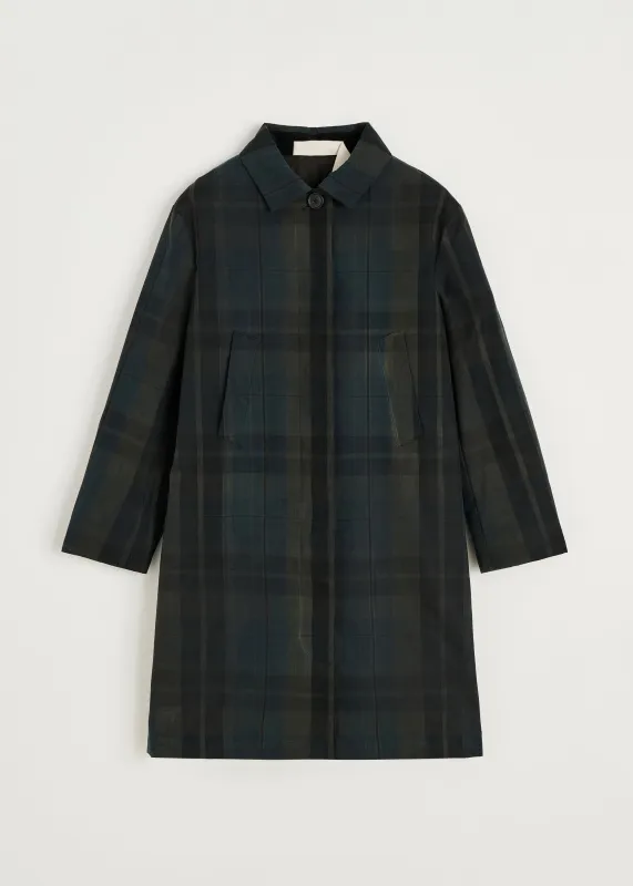 Noor coat check – oilskin silkwax | Foxleigh made by aiayu