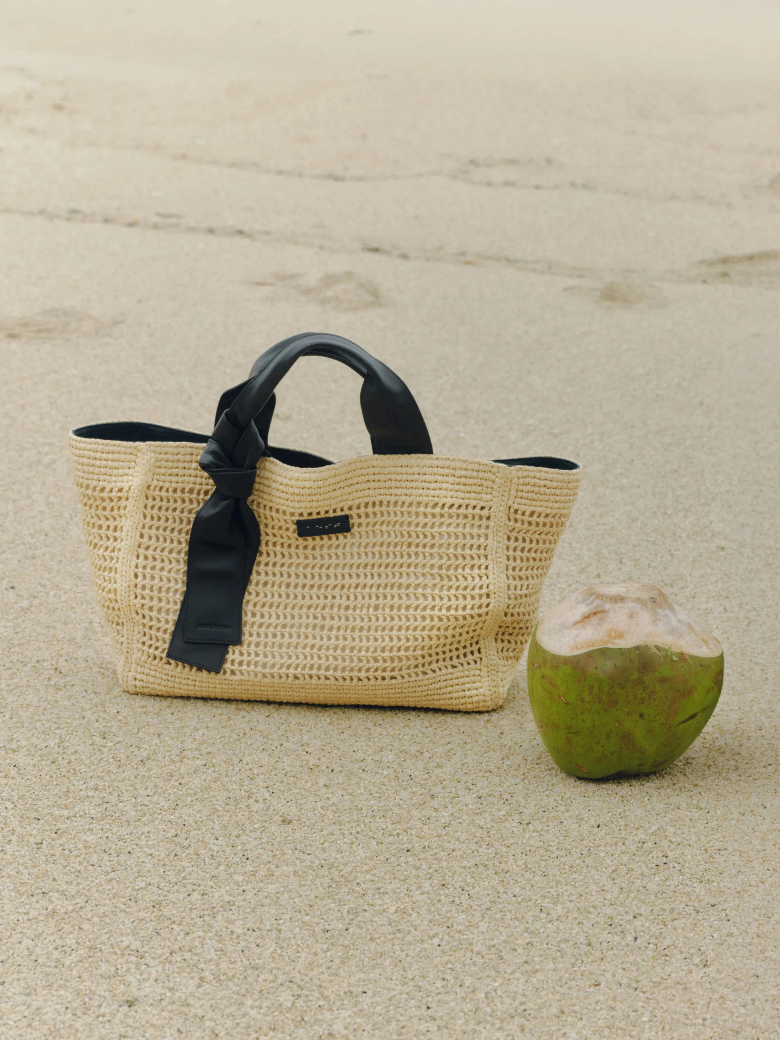 Capture Raffia Tote Bag sold by Aest Studios product image thumbnail 3