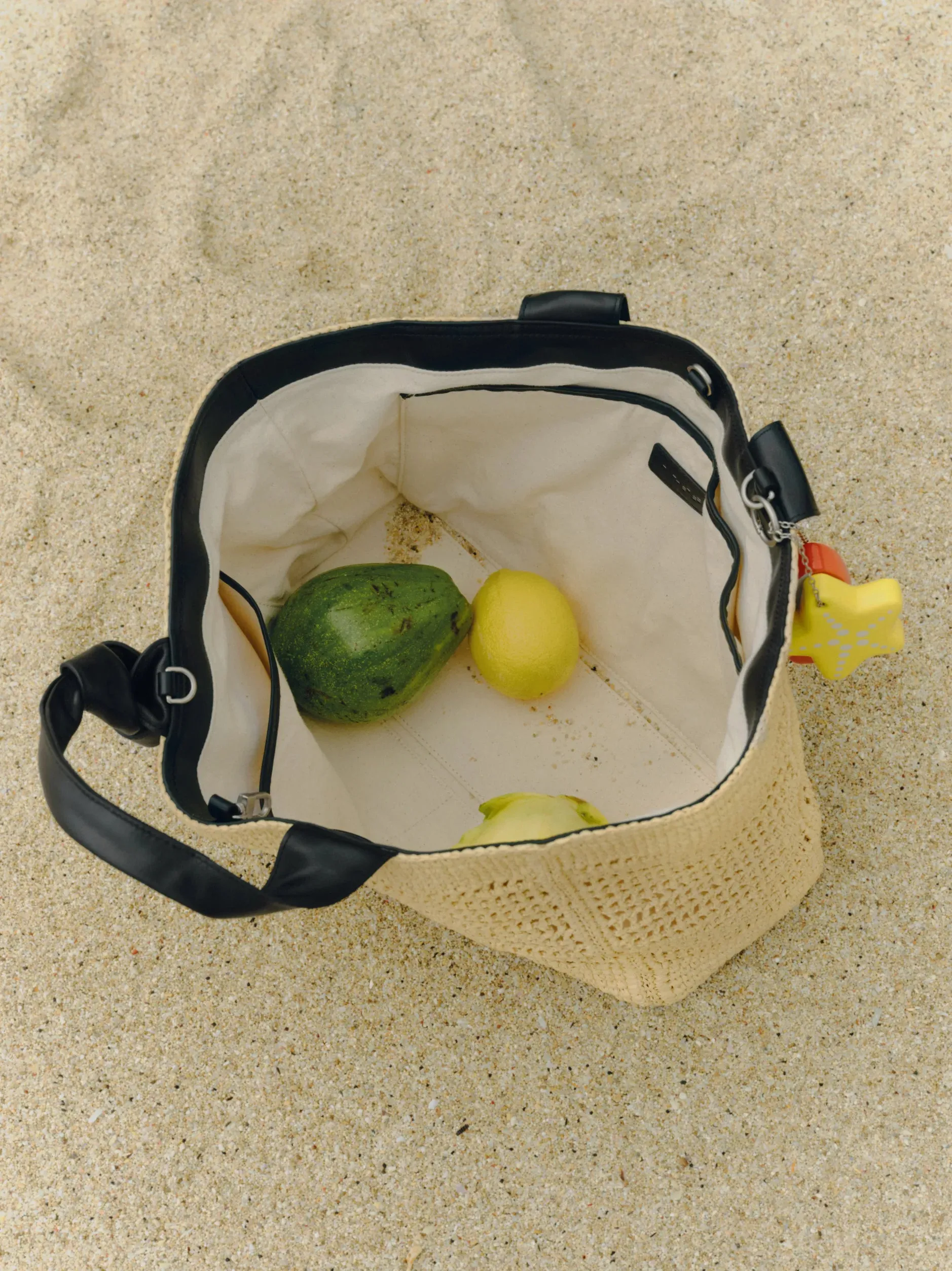 Capture Raffia Tote Bag sold by Aest Studios product image thumbnail 2
