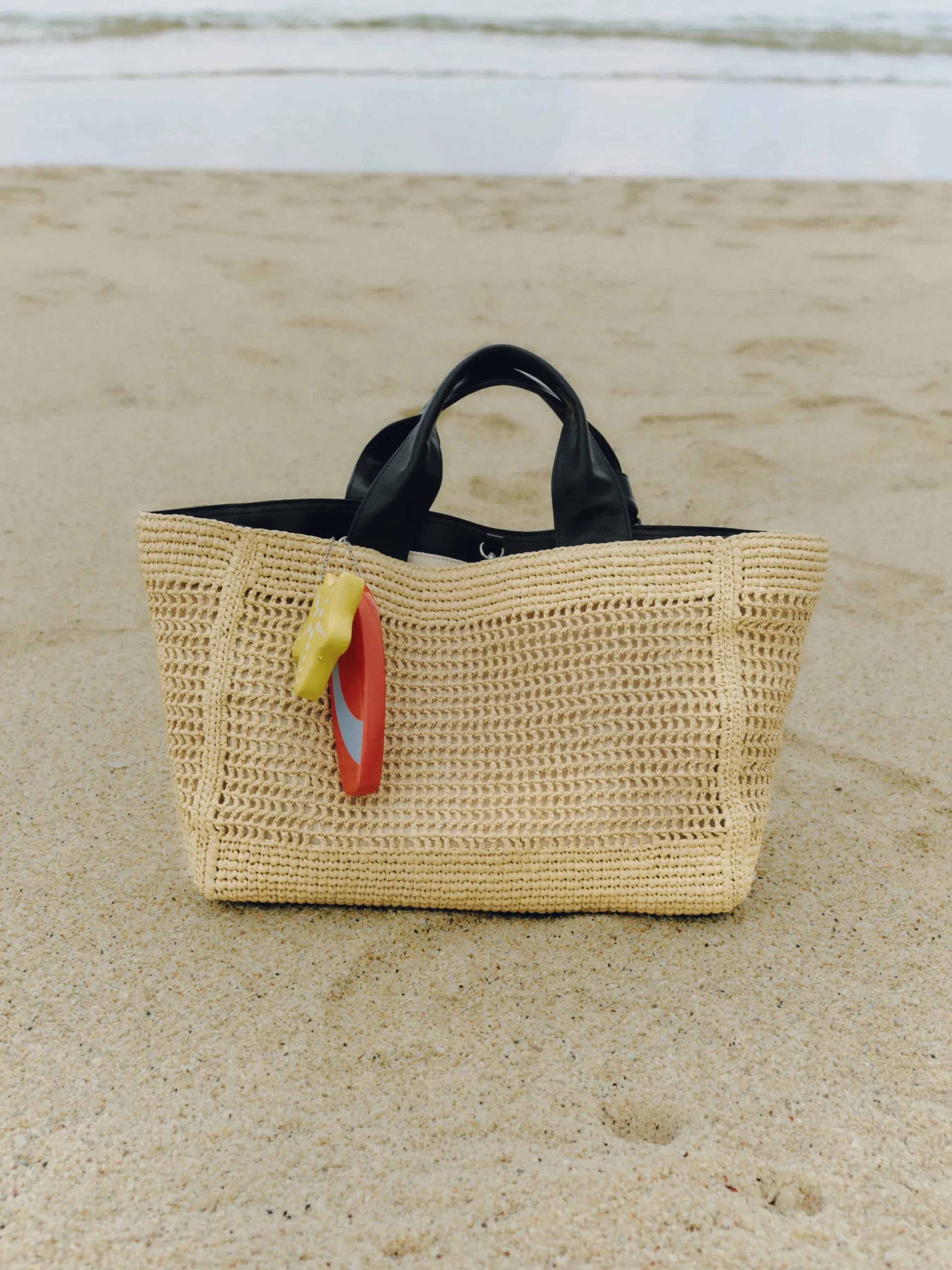 Capture Raffia Tote Bag sold by Aest Studios product image thumbnail 4