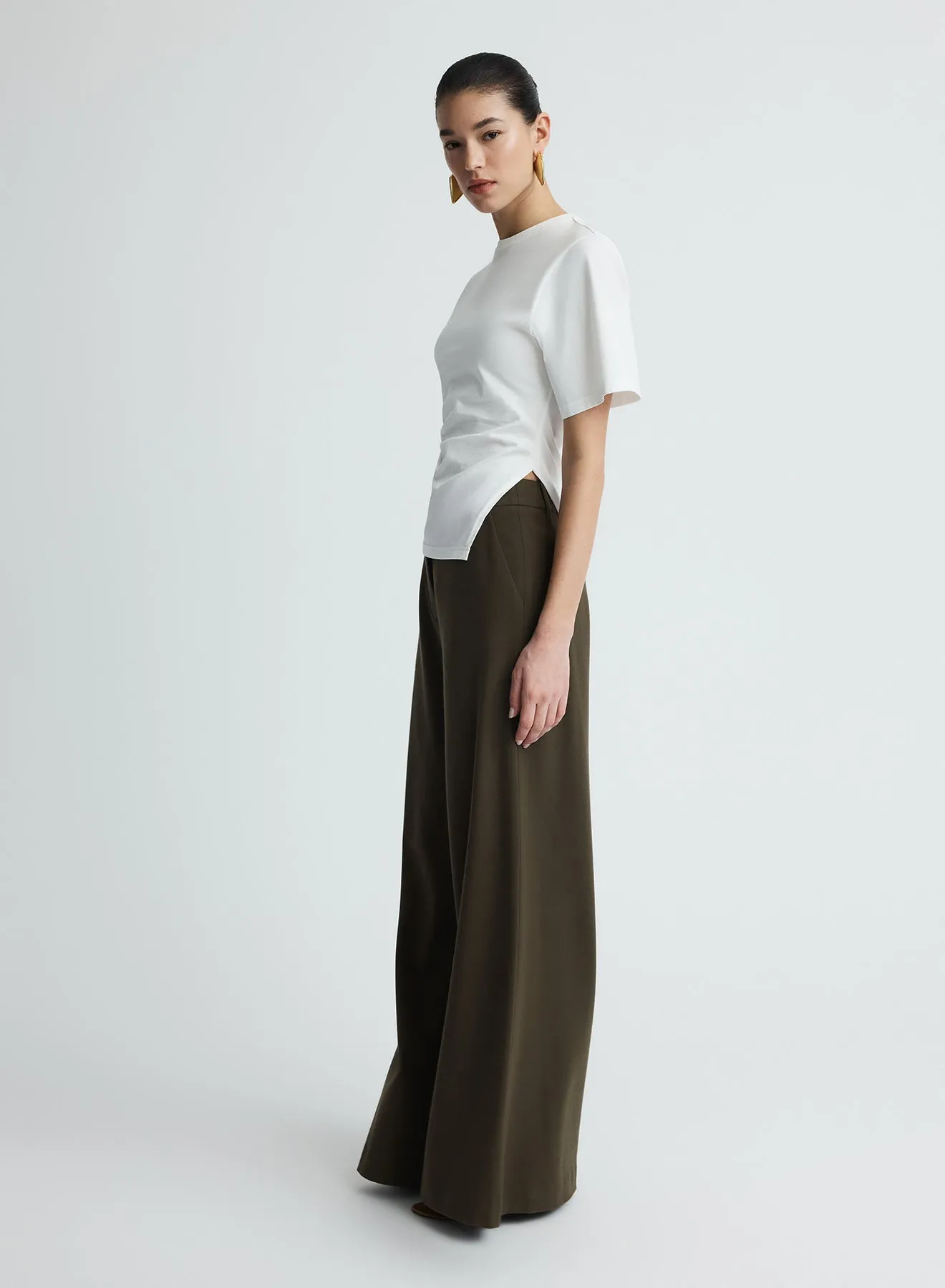 CLEO T-SHIRT (WHITE JERSEY) sold by ANNA QUAN product image thumbnail 5