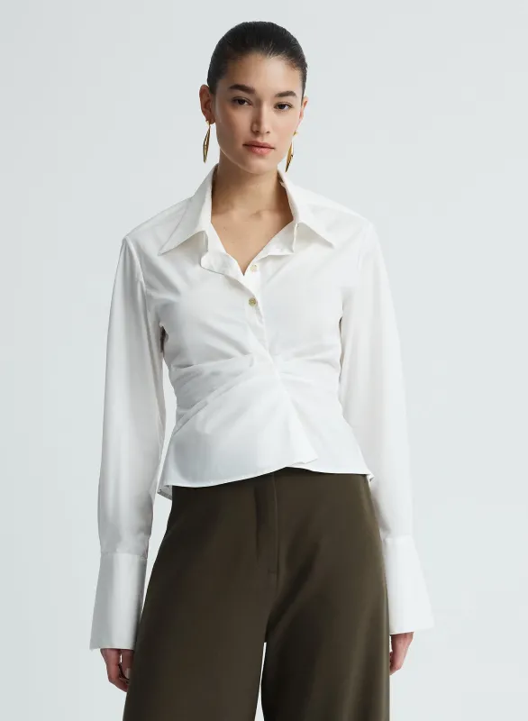 THEA SHIRT (SWAN) made by ANNA QUAN