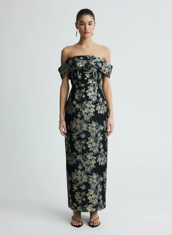 EIRA DRESS (MIDNIGHT) made by ANNA QUAN