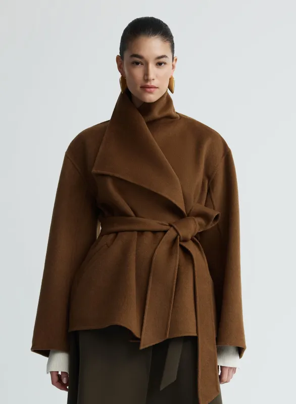 MARAIS COAT (CHESTNUT) made by ANNA QUAN