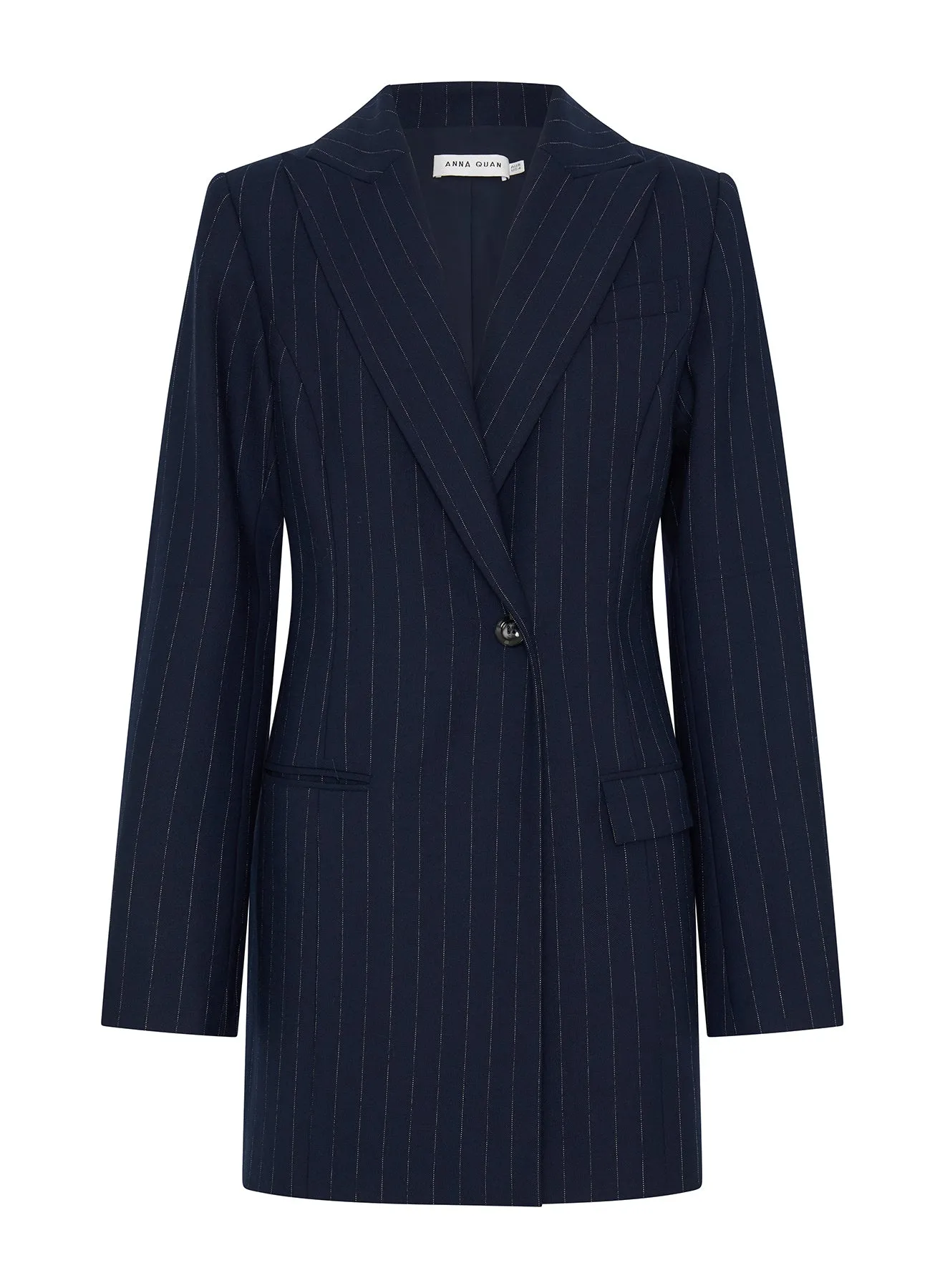 SIENNA BLAZER (CHALKSTRIPE) sold by ANNA QUAN product image thumbnail 5