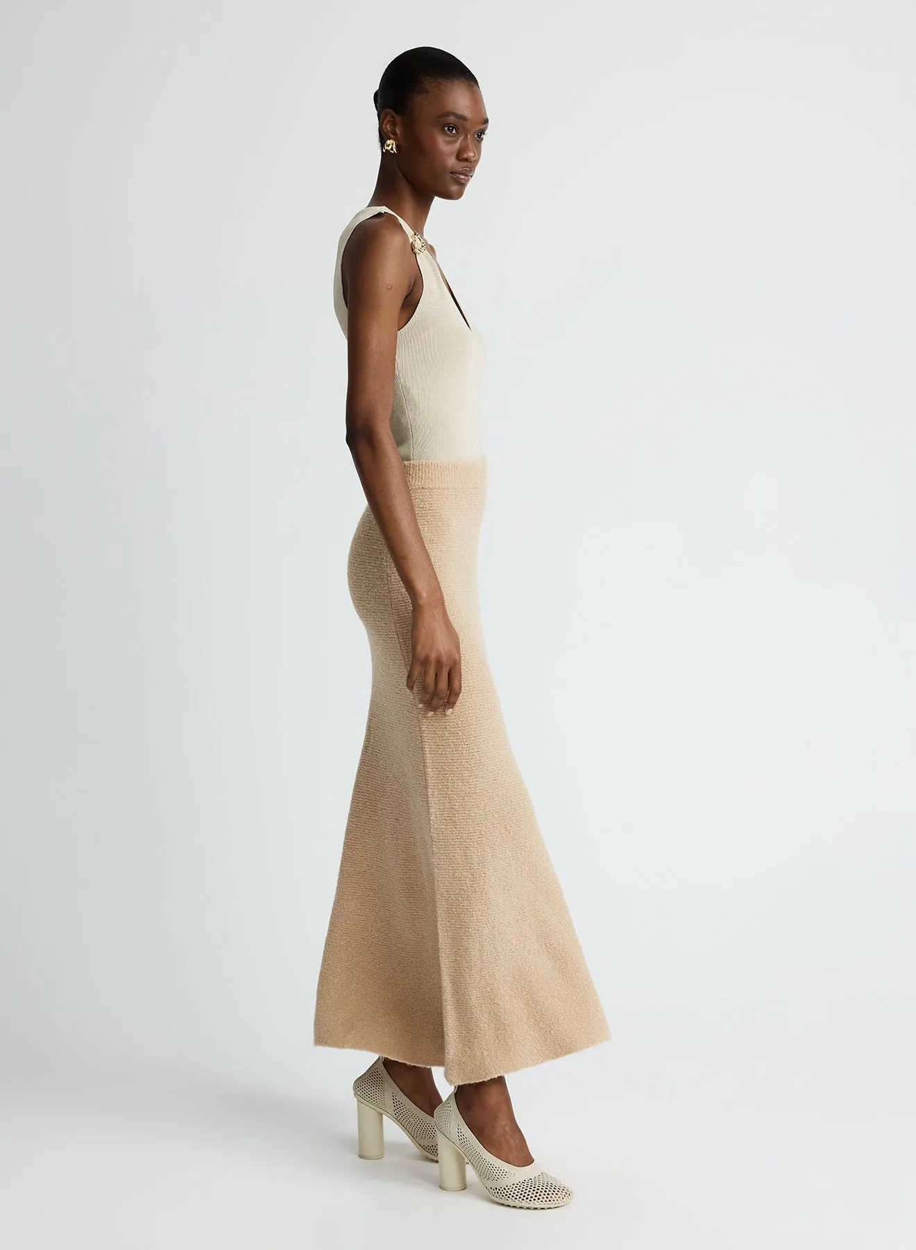 CAMPBELL SKIRT (CAMEL) sold by ANNA QUAN product image thumbnail 2