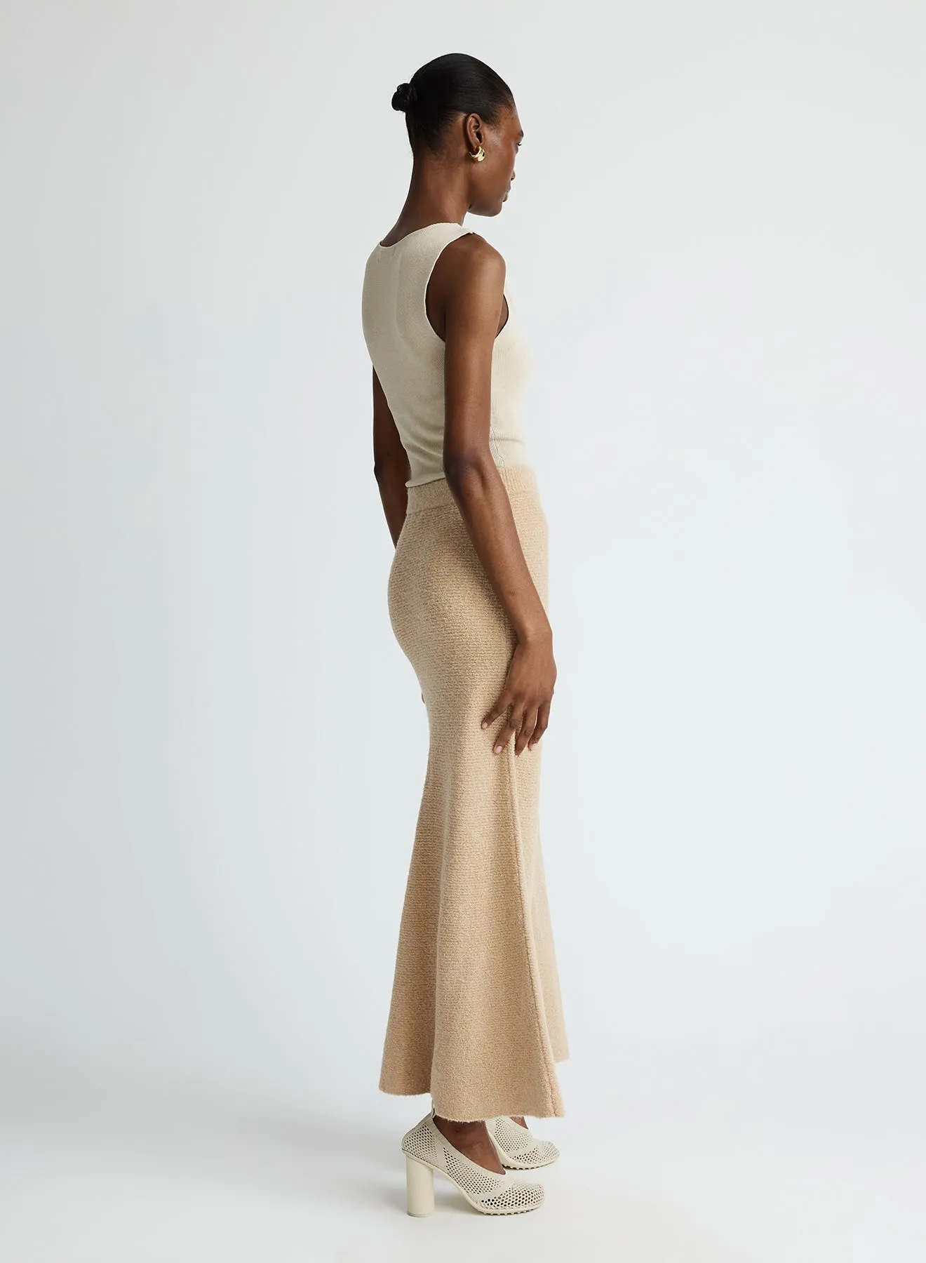 CAMPBELL SKIRT (CAMEL) sold by ANNA QUAN product image thumbnail 3