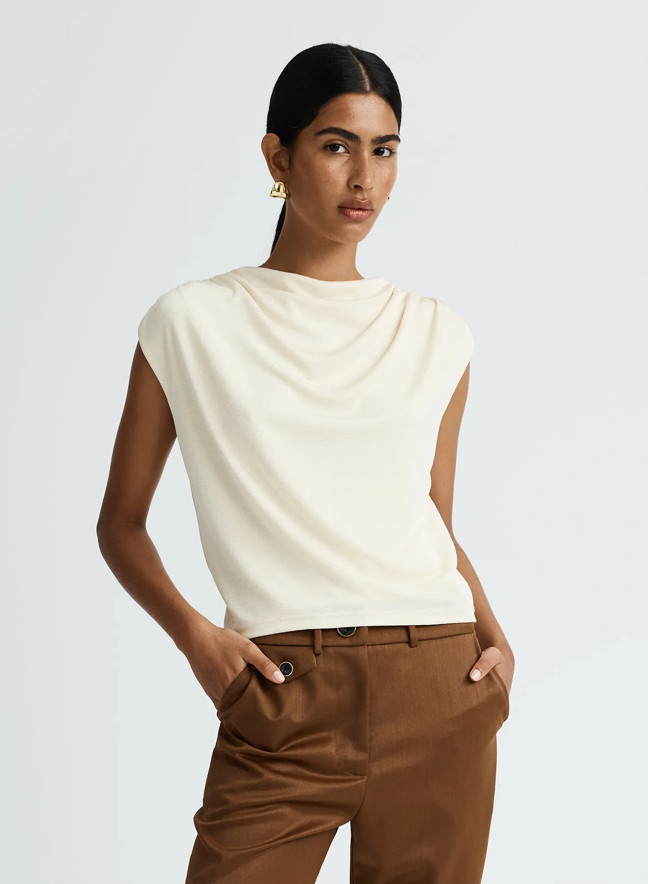 EMI TOP (CREAM) sold by ANNA QUAN