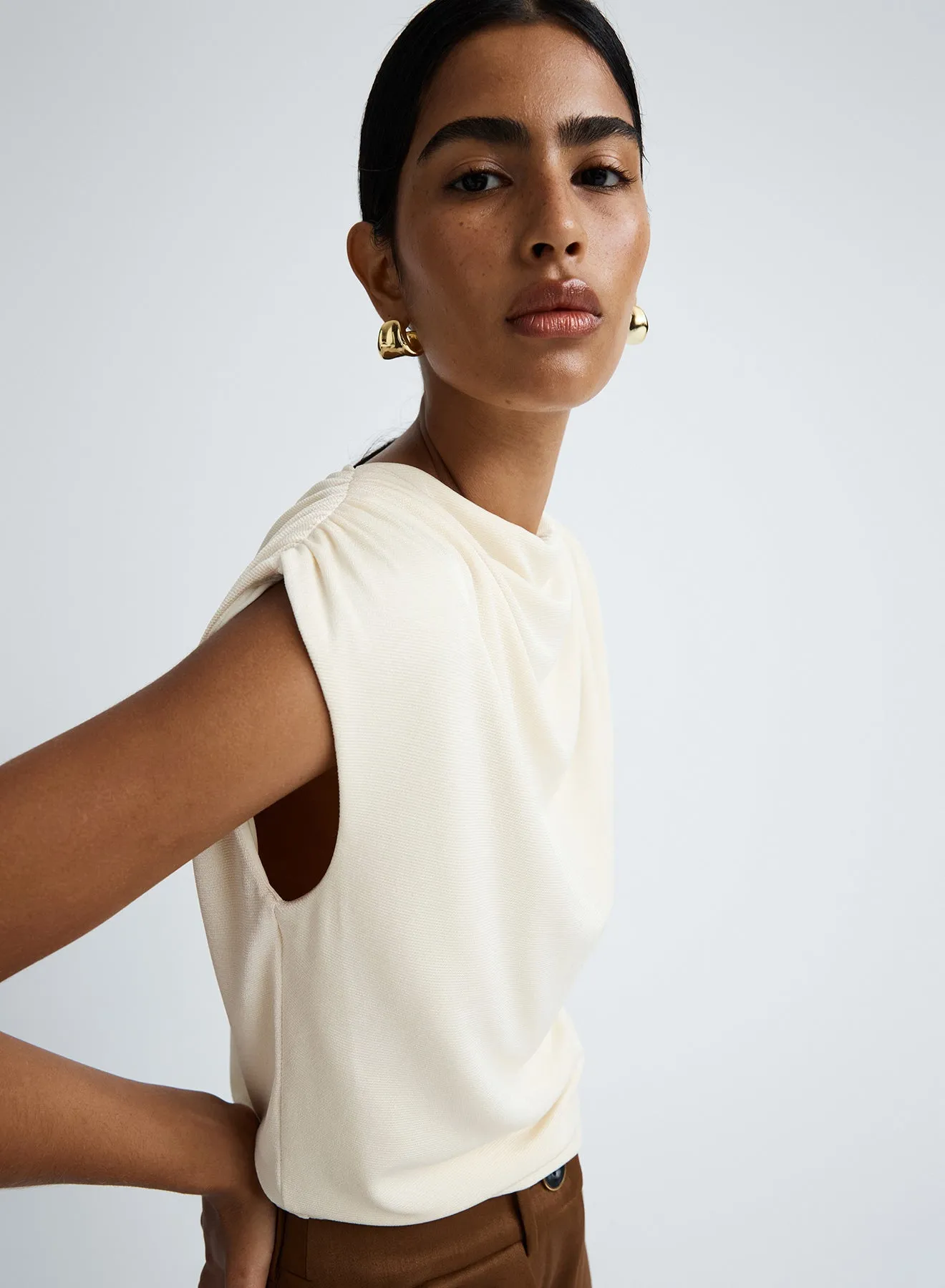 EMI TOP (CREAM) sold by ANNA QUAN product image thumbnail 3