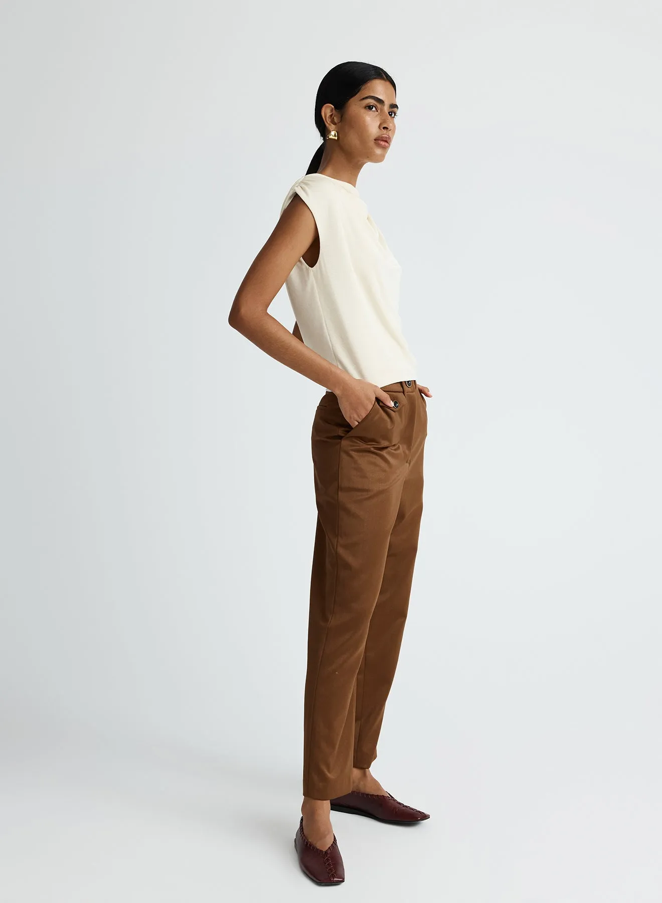 EMI TOP (CREAM) sold by ANNA QUAN product image thumbnail 4