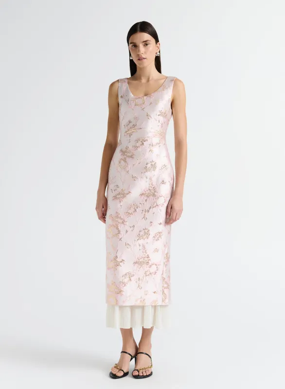 OLIVIA DRESS (ROSEWATER W/ SHELL) made by ANNA QUAN
