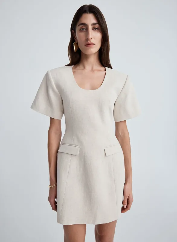 HAYDEN DRESS (CLOUD) made by ANNA QUAN