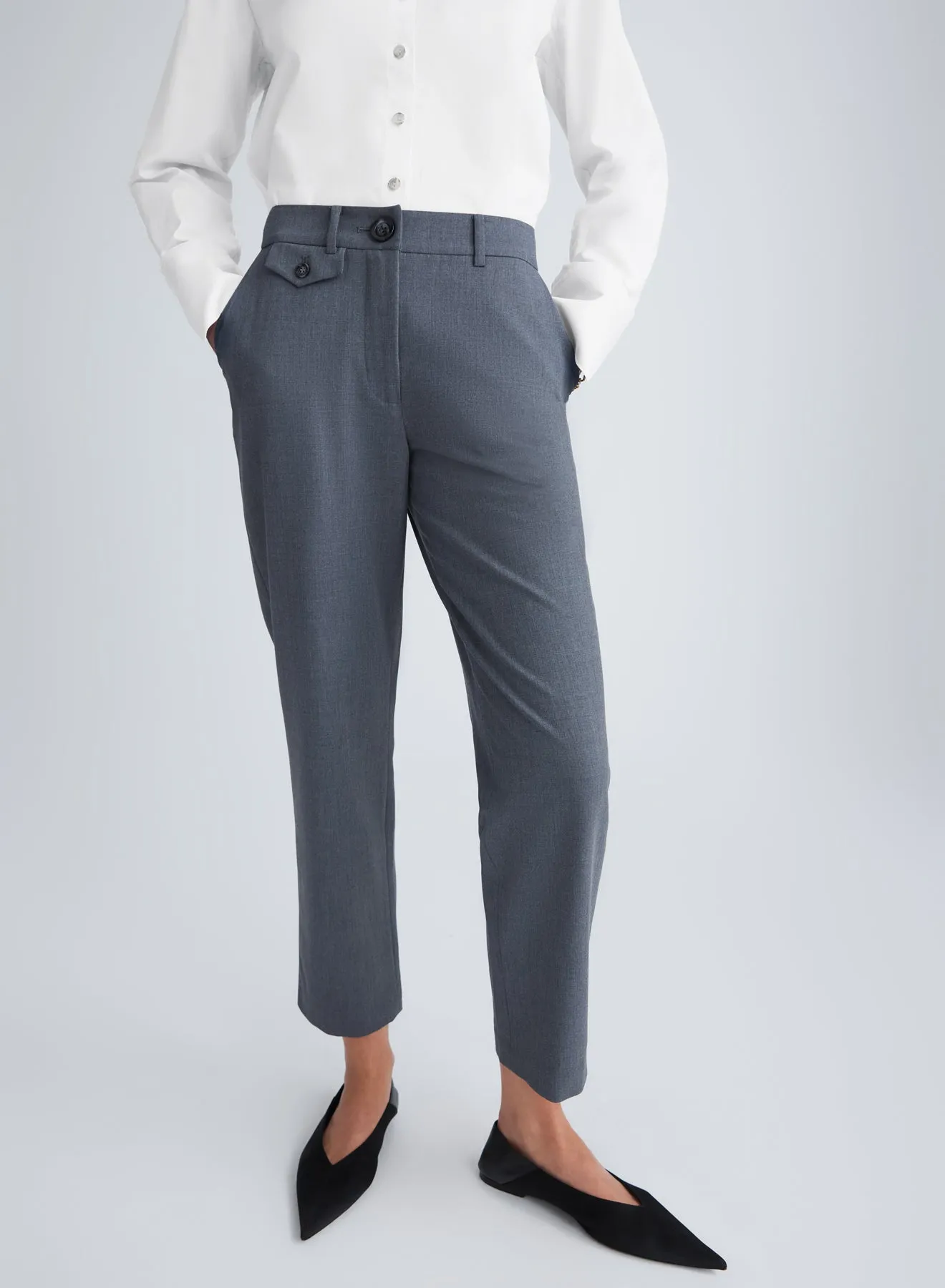 JULIETTE PANTS (GREY) sold by ANNA QUAN product image thumbnail 2