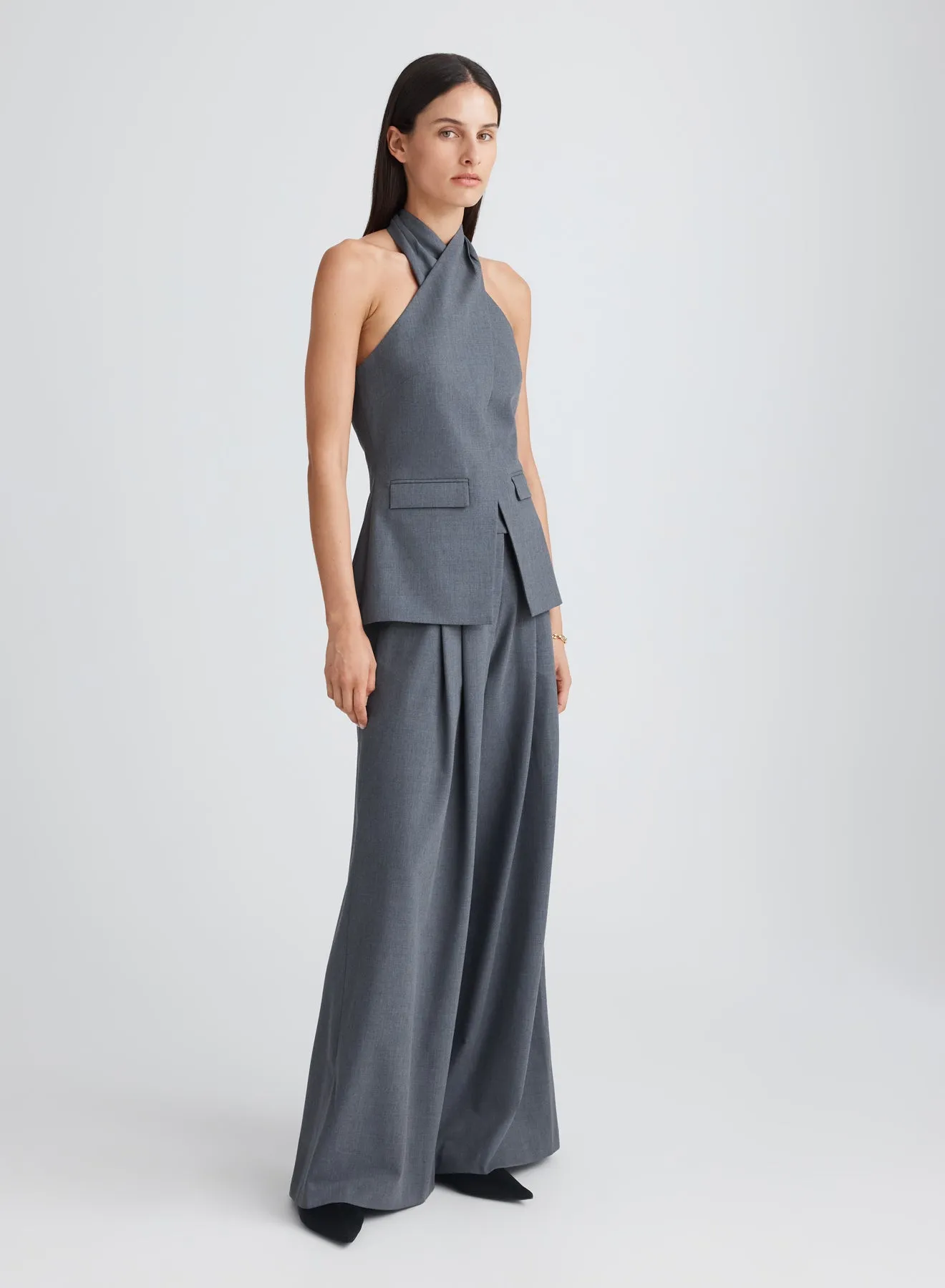 CAMRYN TOP (GREY) sold by ANNA QUAN product image thumbnail 4