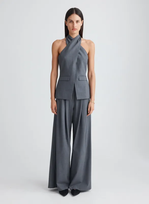 CAMRYN TOP (GREY) made by ANNA QUAN