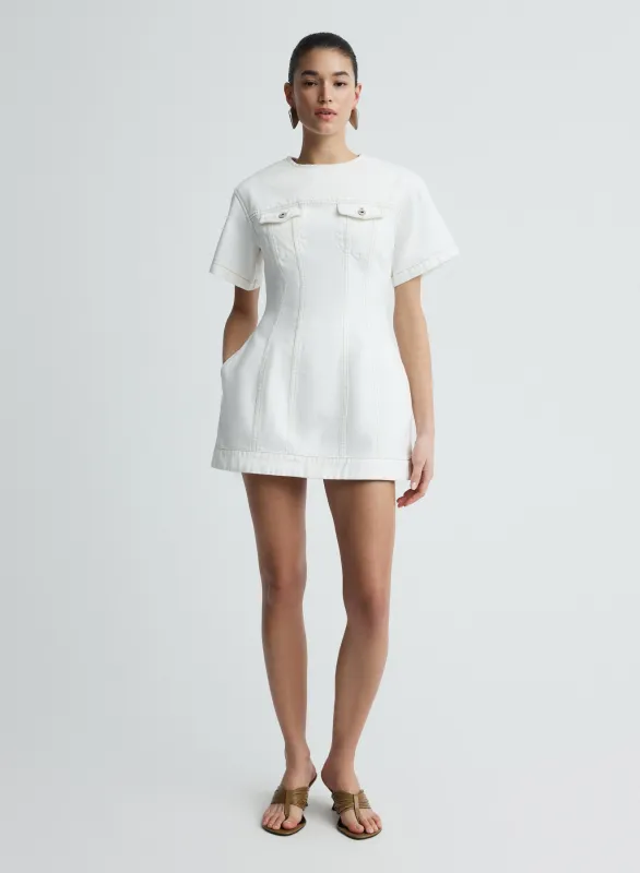 BLAIR DRESS (WHITE) made by ANNA QUAN