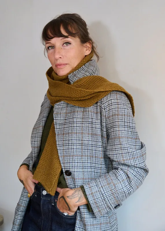 Women's Woollen Coat in Check made by Freight HHG