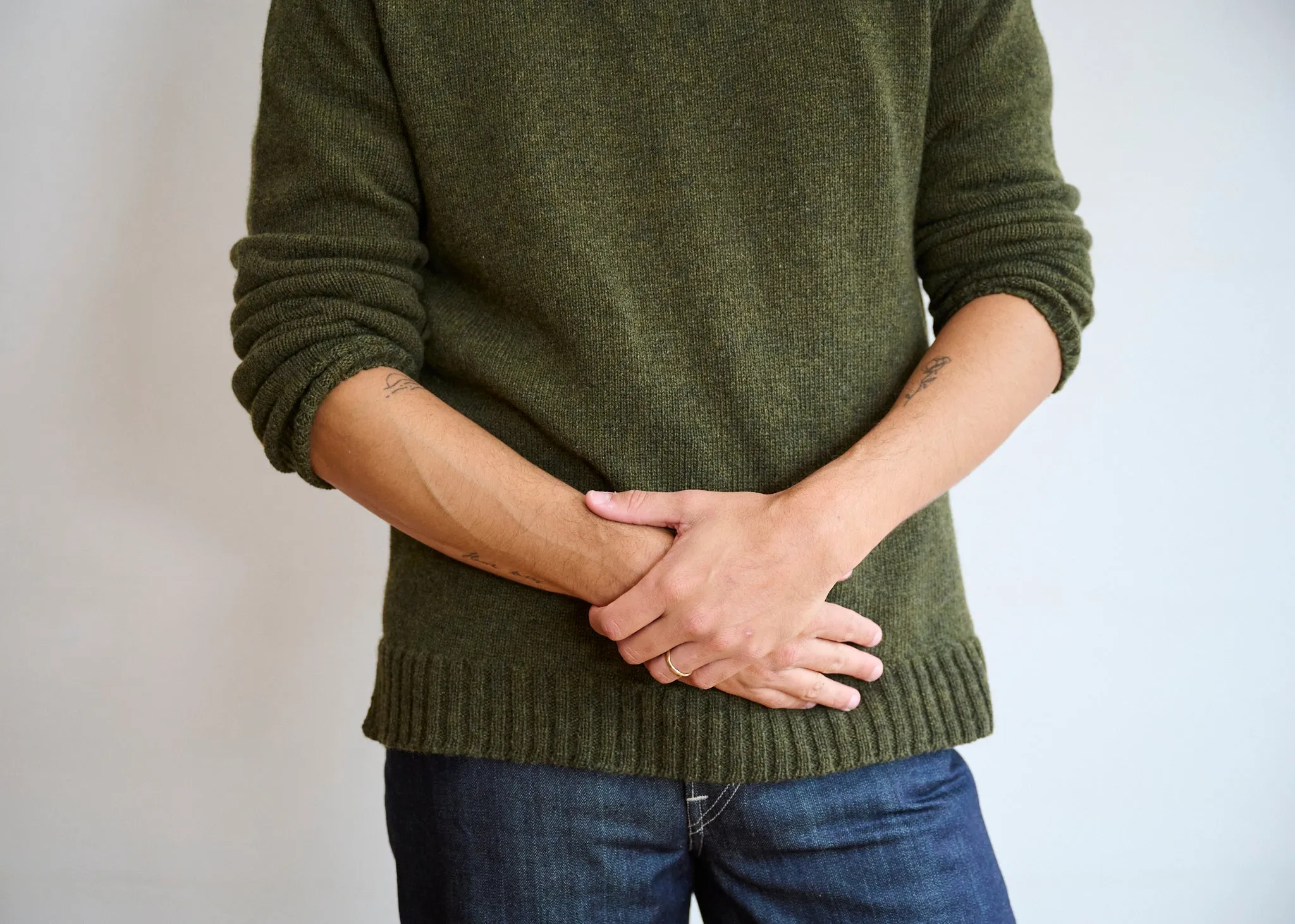 Men's Roll Neck Cashmere Mix Jumper sold by Freight HHG product image thumbnail 3