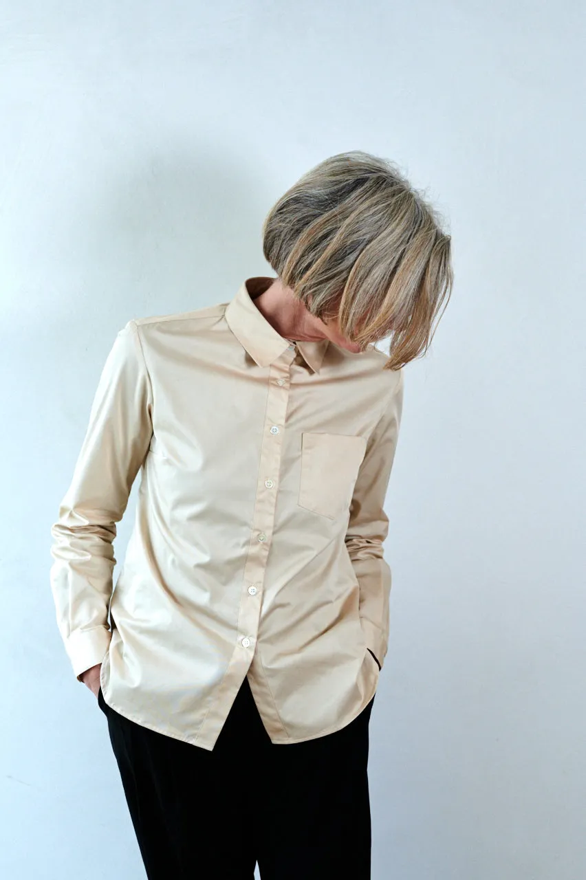 Womens Cotton Shirt in Shell Pink sold by Freight HHG product image thumbnail 2